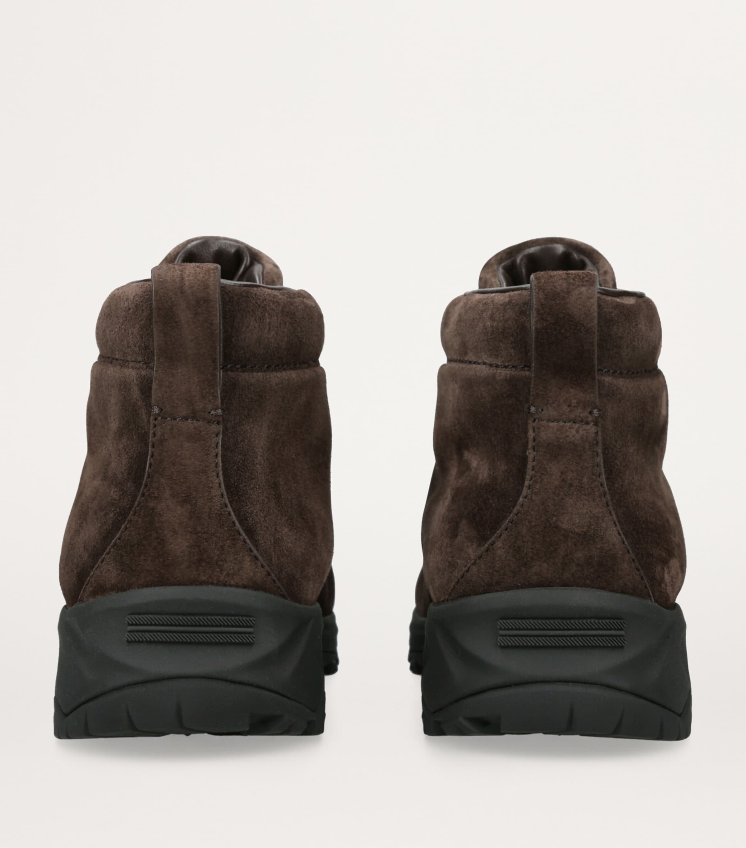 Suede Triple Stitch Vetta Sneakers DARK BROWN Image 2