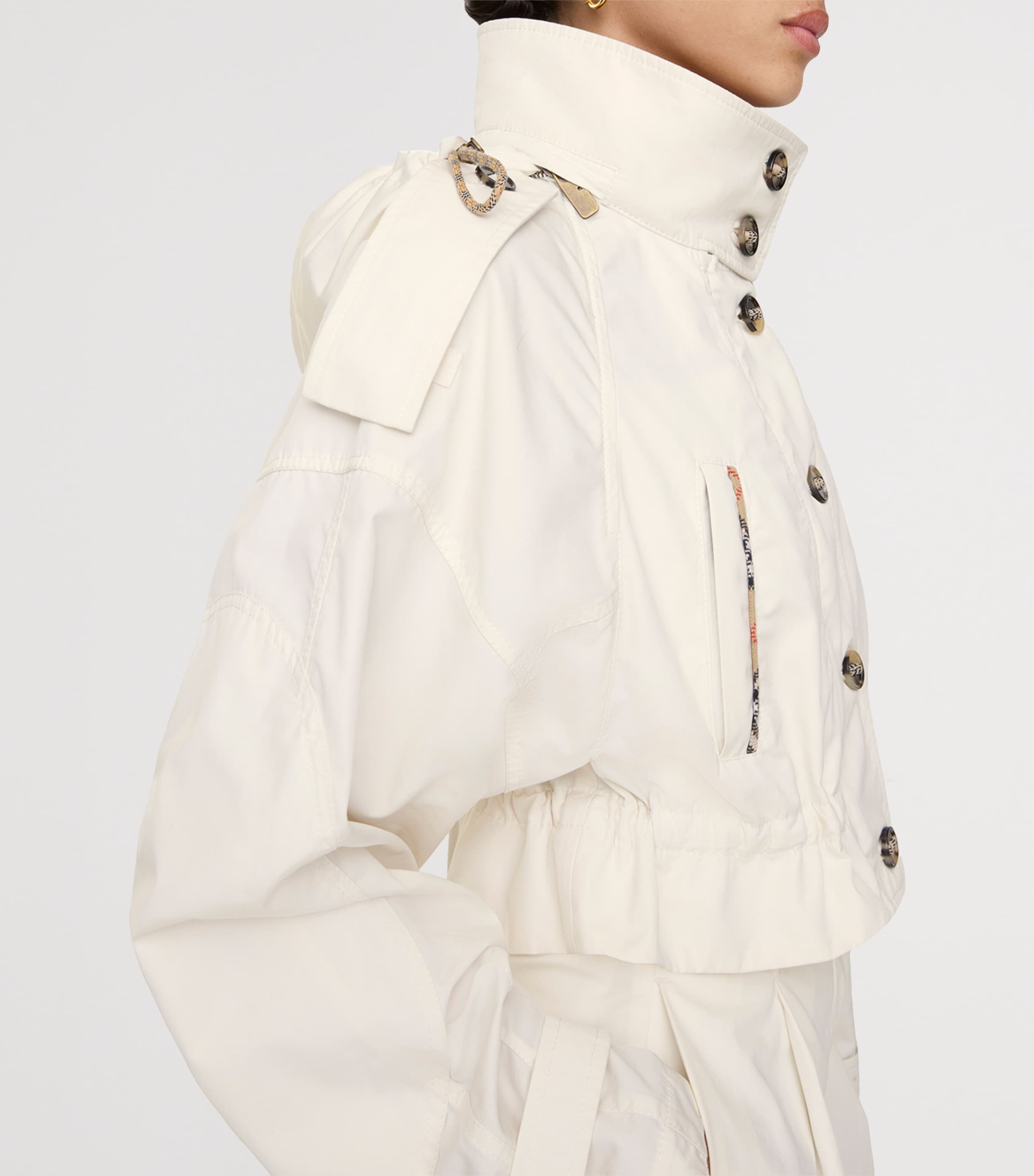 Cotton Ladymoor Jacket SEASHELL WHITE Image 4