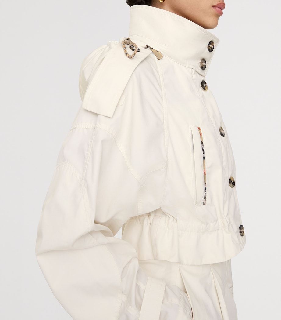 Cotton Ladymoor Jacket SEASHELL WHITE Image 4