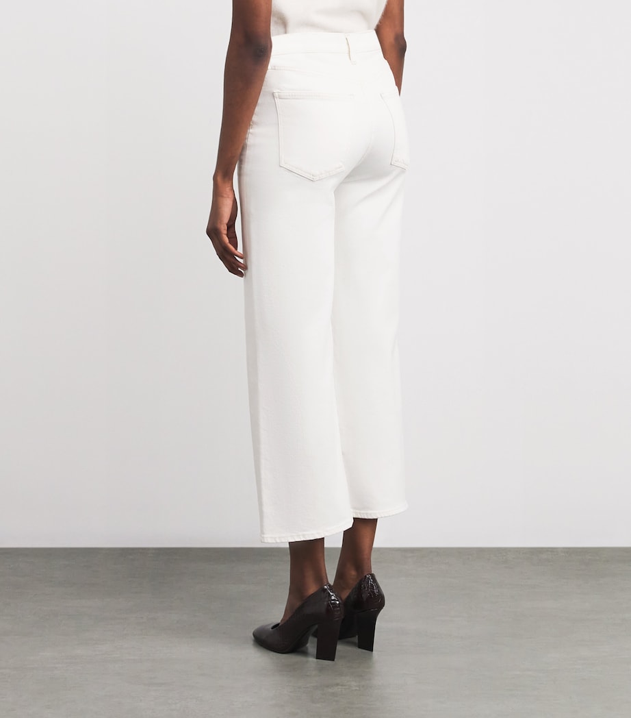 Harper Crop Jeans WHITE WASH Image 4