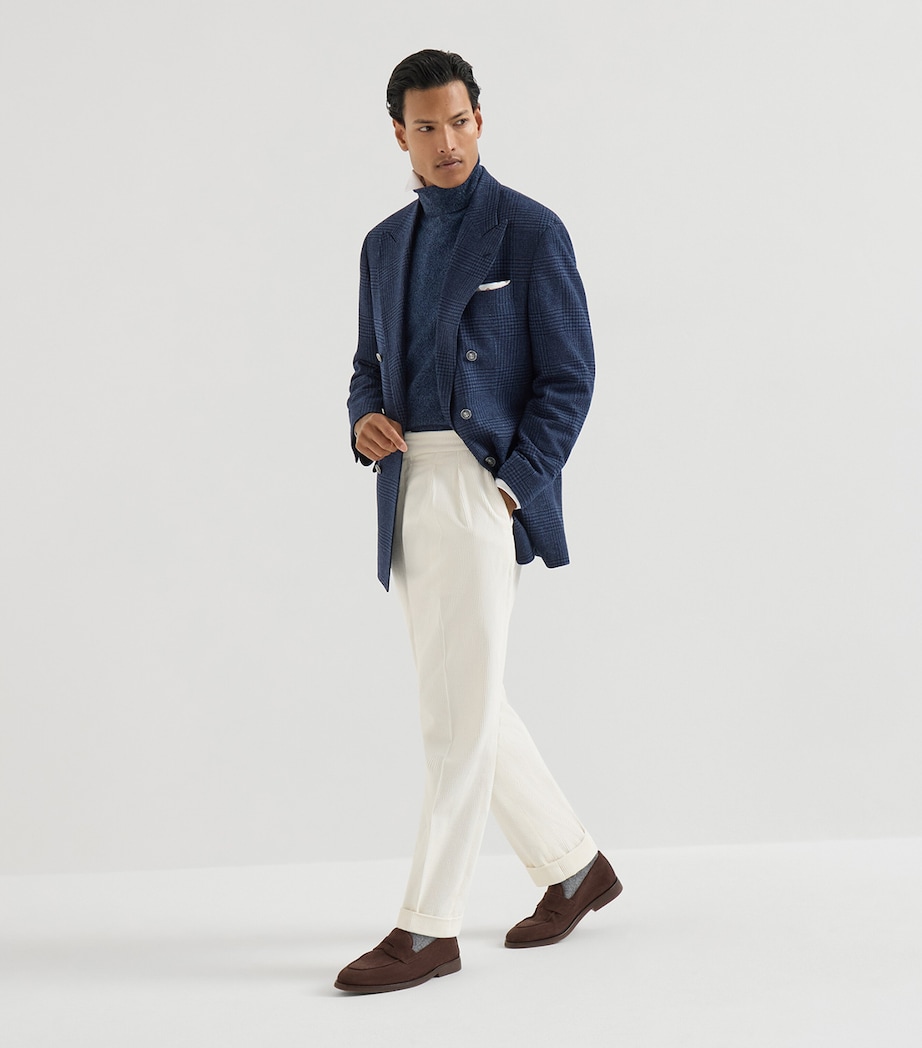 Brunello Cucinelli Suede Loafer Sneakers Image 2