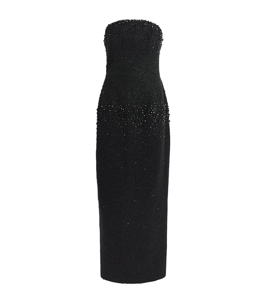 Embellished Tina Maxi Dress JET Image 1