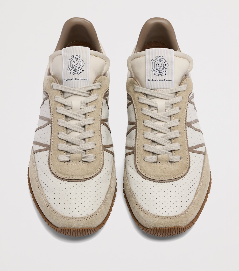 Dunhill Leather The Dunhillian Runner Sneakers Image 5