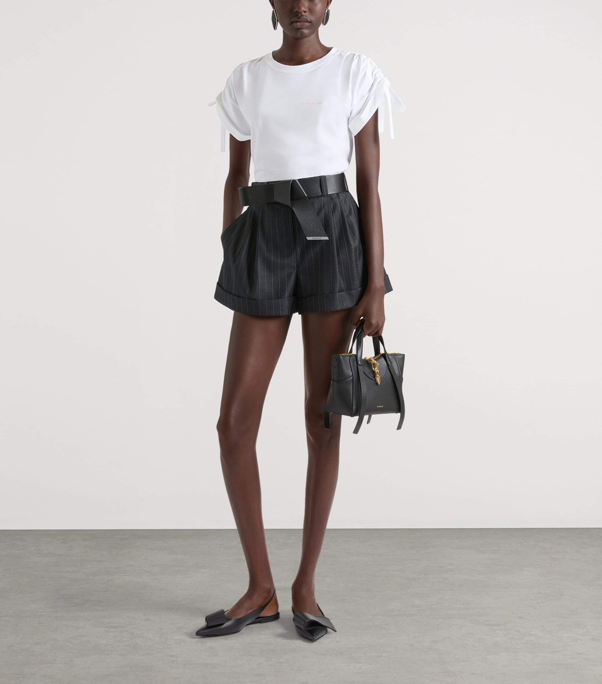 Givenchy Leather Windsor Knot Belt Image 3