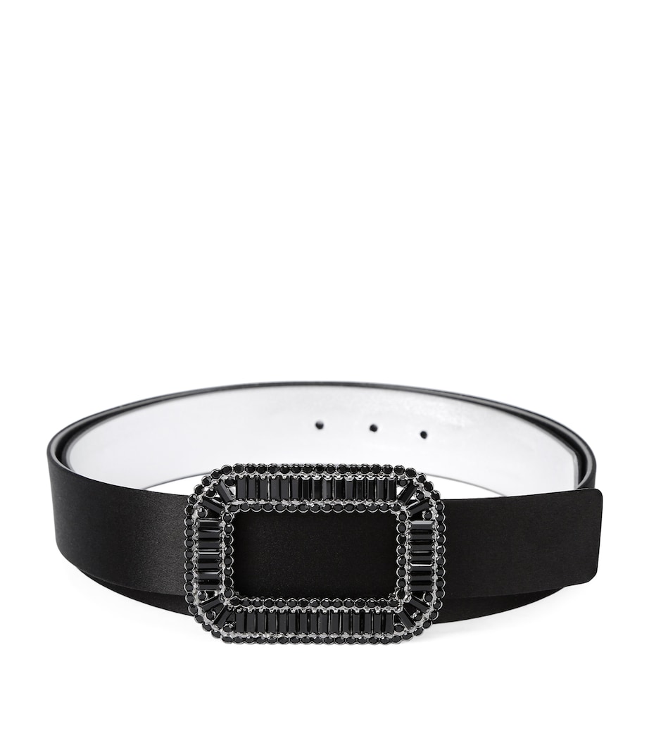 Satin Pilgrim Belt BLACK Image 1