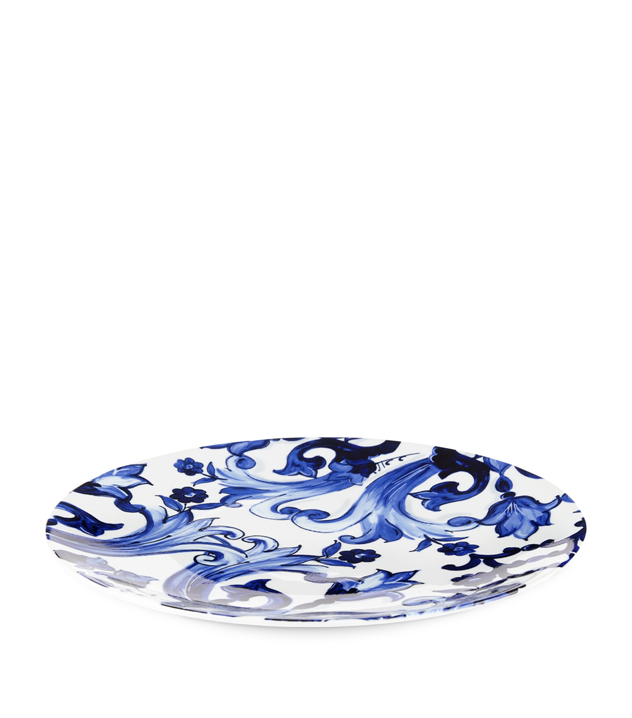 Dolce&Gabbana Casa Blu Mediterraneo Decorative Plate (31cm) Fiore Pic Blu Image 2