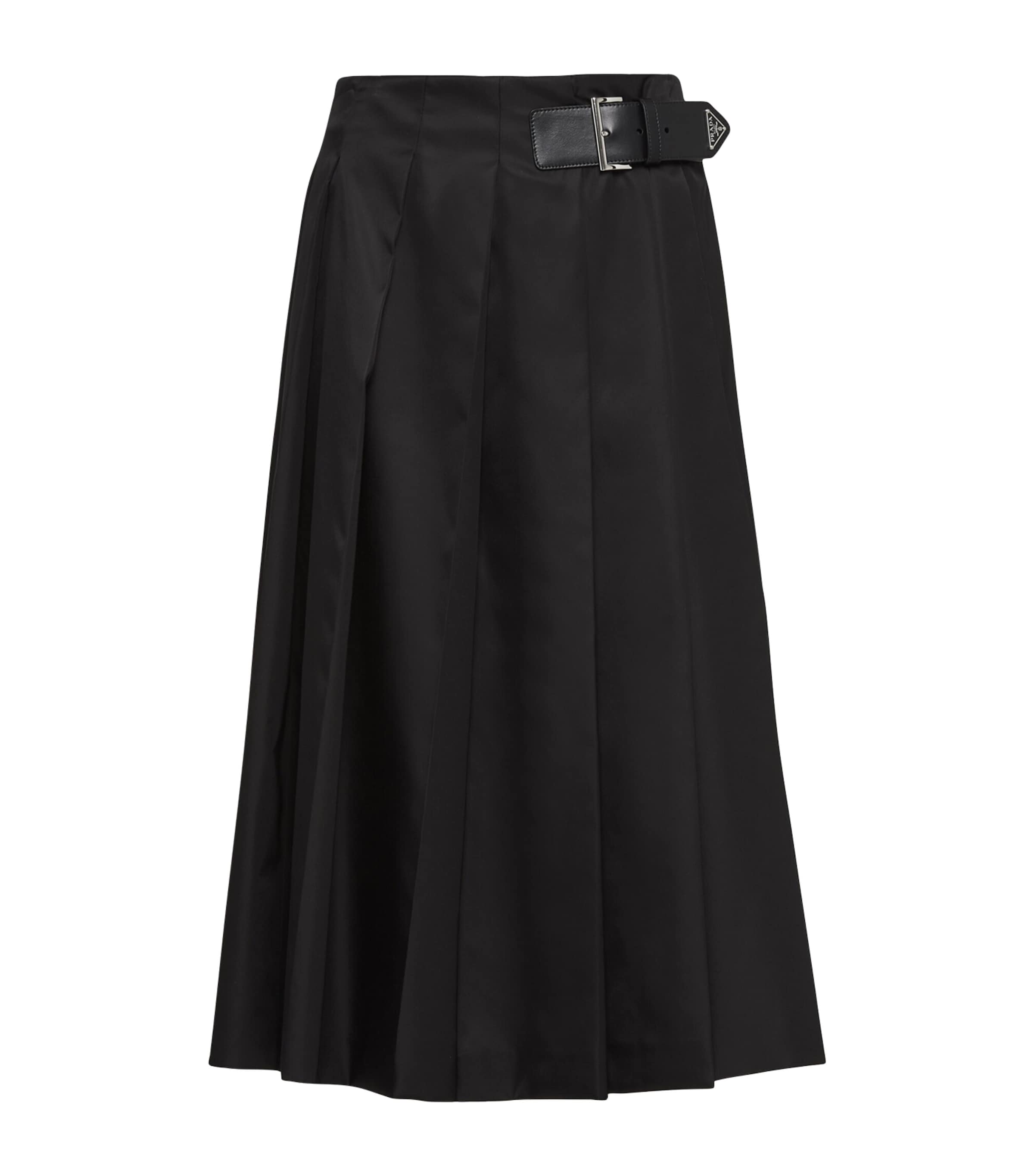 Re-Nylon Pleated Midi Skirt F0002 Image 1