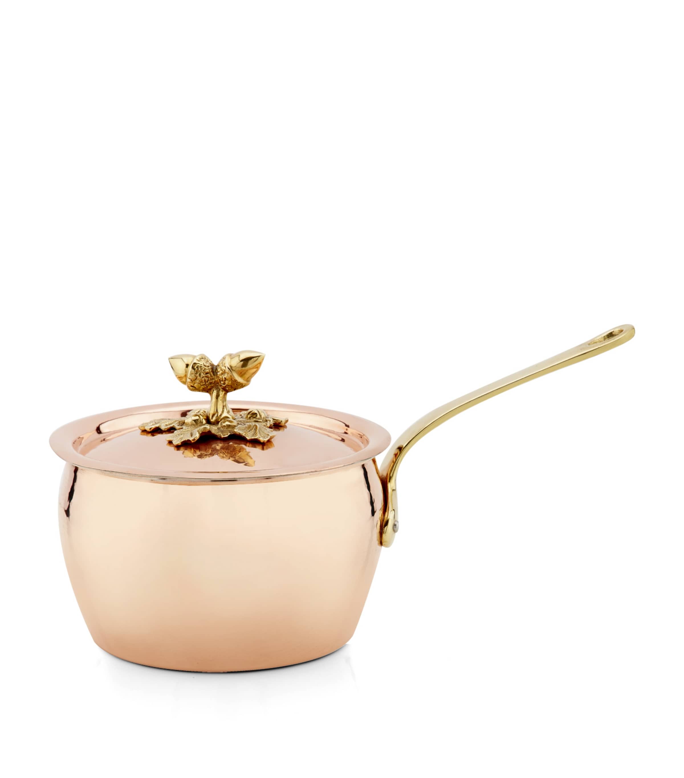 Ruffoni Historia Hammered Copper Saucepan With Lid