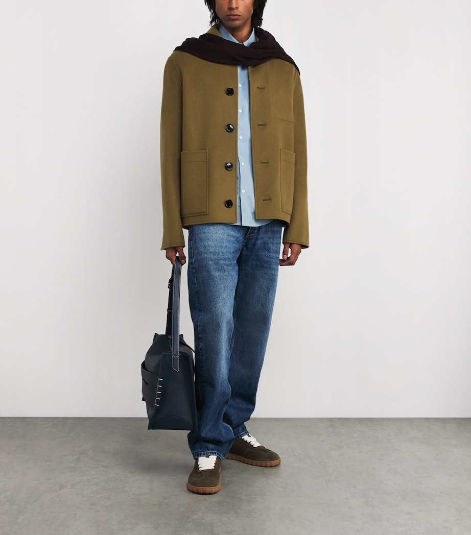 Wool-Cashmere Overshirt 298 - BRONZE Image 2