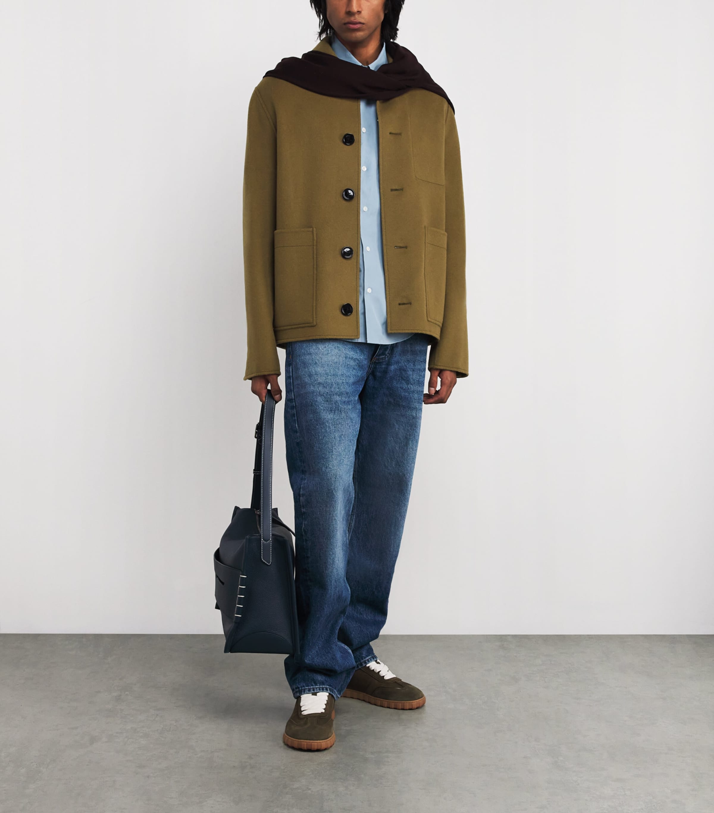 AMI Paris Wool-Cashmere Overshirt | Men Clothing | Coats & Jackets | Overshirts & Shackets | Designers | Ami Paris | Men Trending Now | Men Wardrobe Essentials AMI Paris Wool-Cashmere Overshirt | Men Clothing | Coats & Jackets | Overshirts & Shackets | Designers | Ami Paris | Men Trending Now | Men Wardrobe Essentials