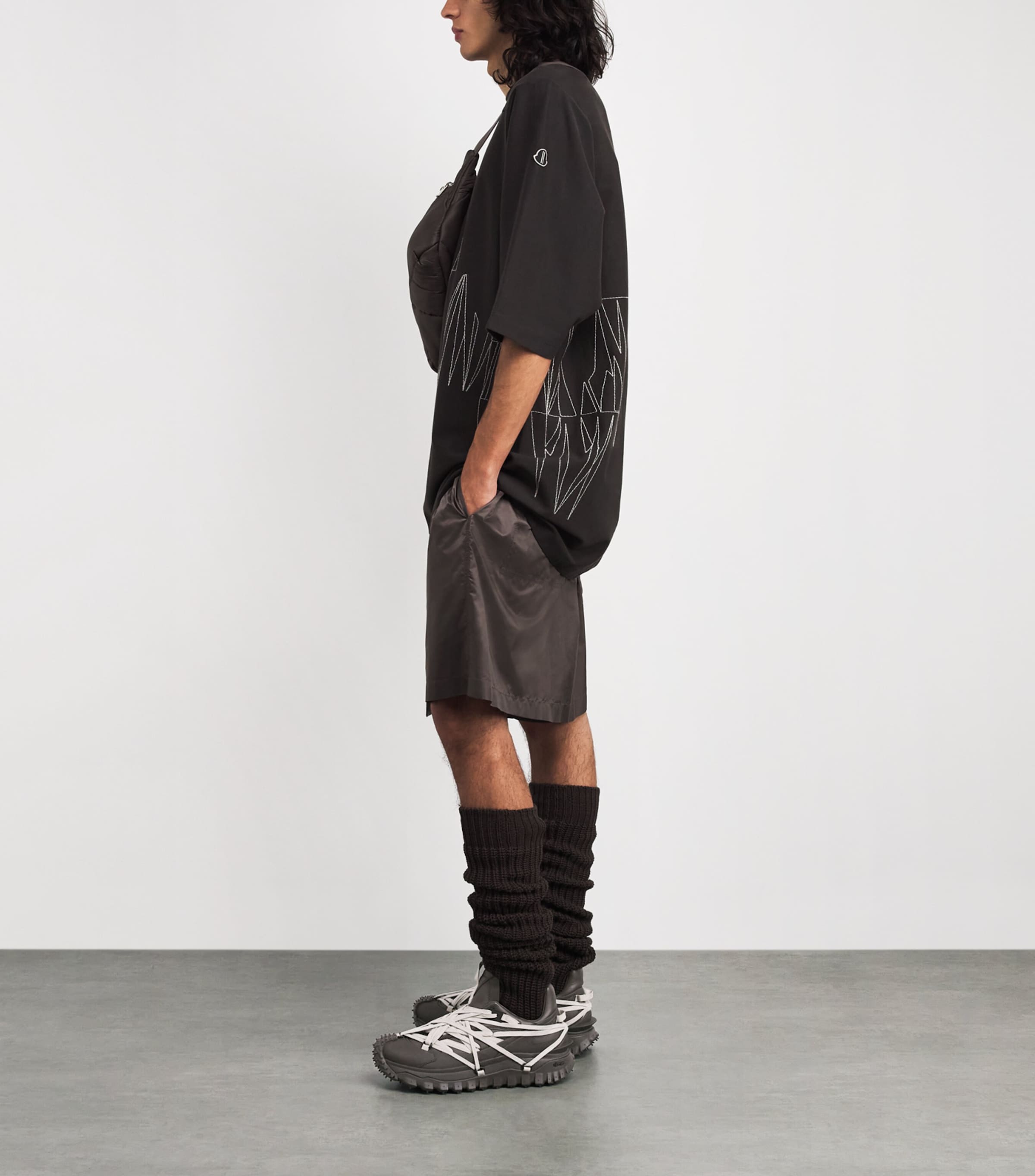 x Moncler Trailgrip Megalace Sneakers 828 - DARK DUST Image 2