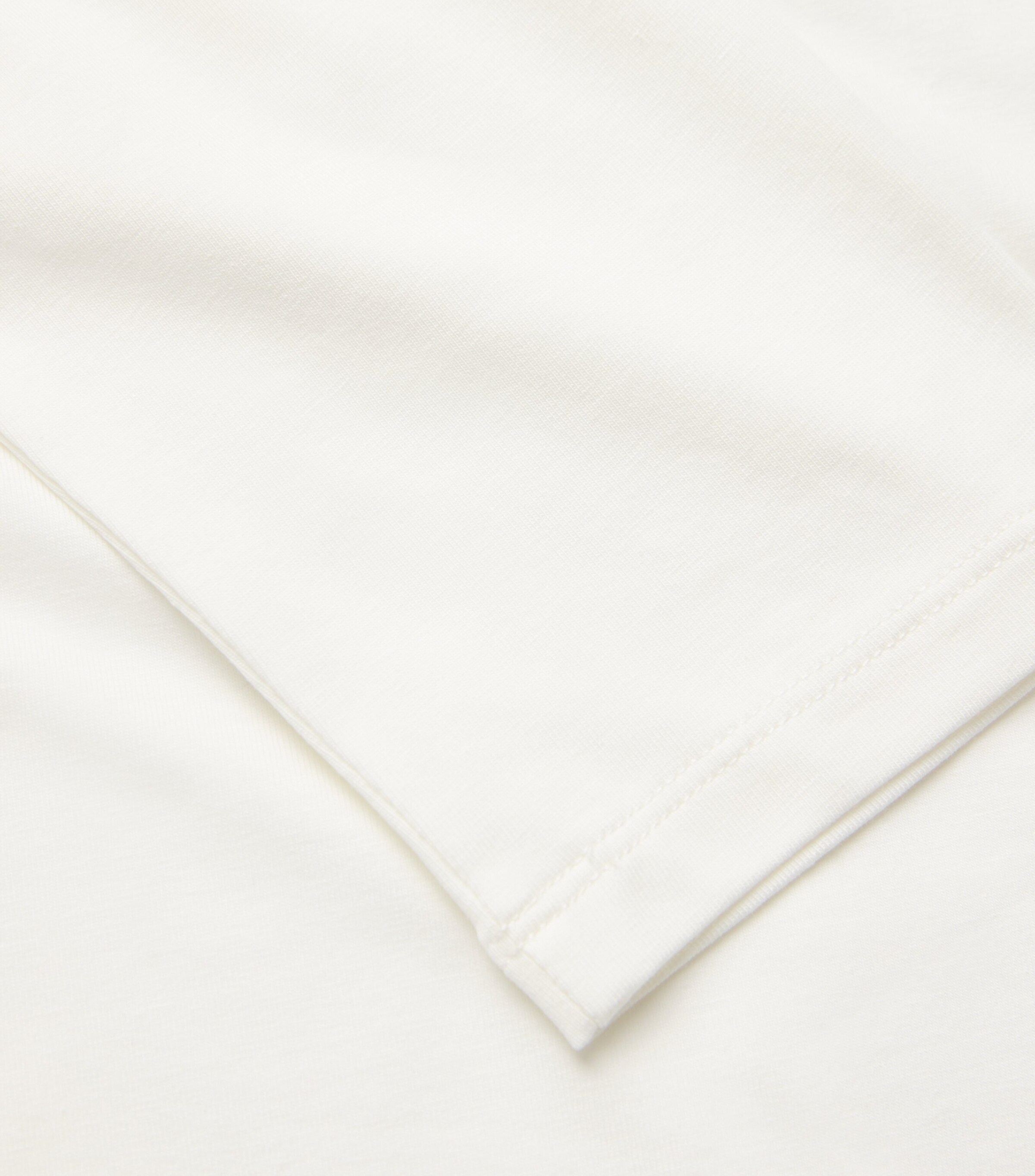 Weekend Max Mara Womens Cotton-Blend T-Shirt White Image 5