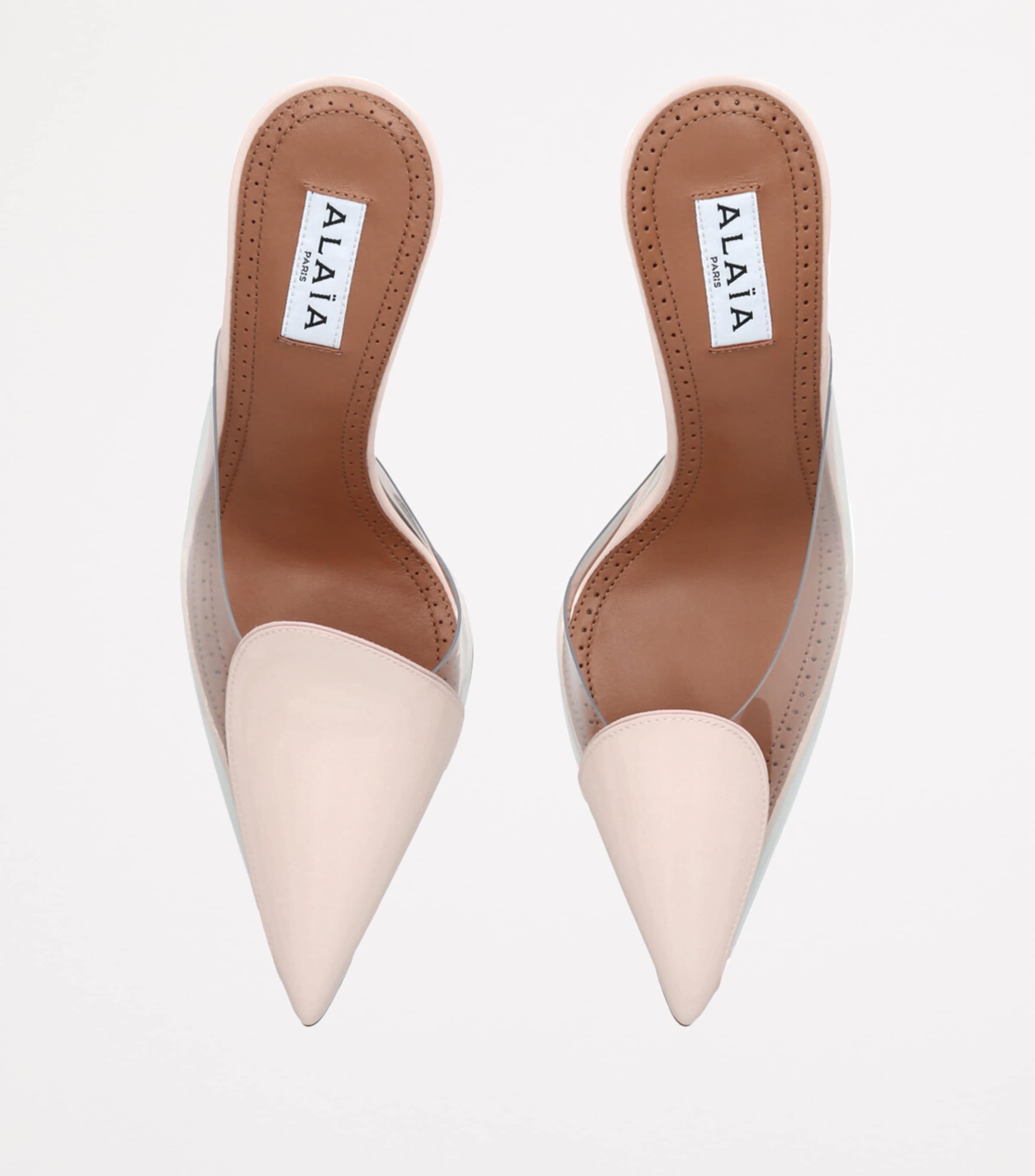 ALAIA(アライア) Le Coeur ミュール ALAIA アライア LE COEUR パテントカーフスキン ミュール
