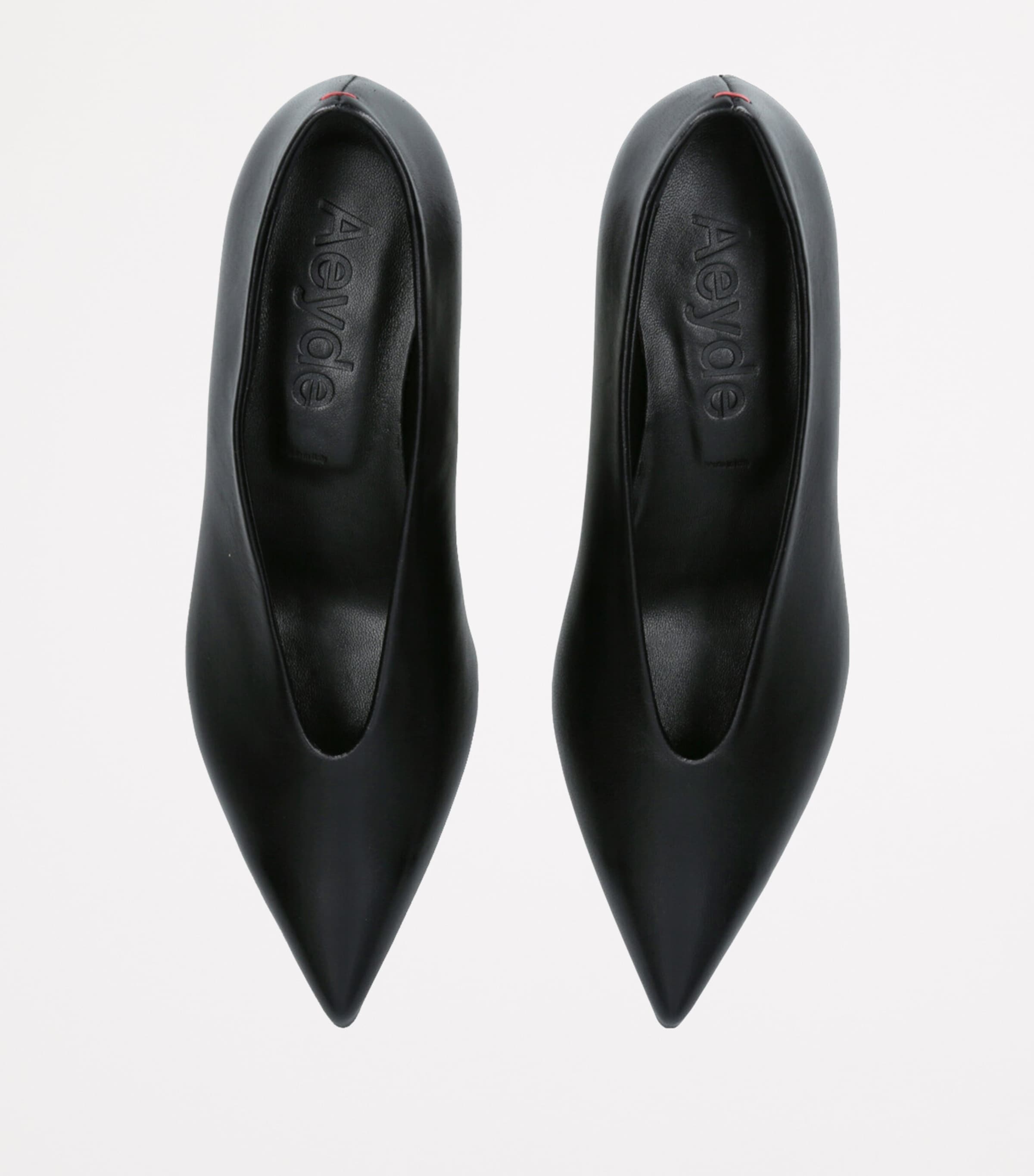 aeyde Womens Leather Clara Pumps 35 Black Image 6