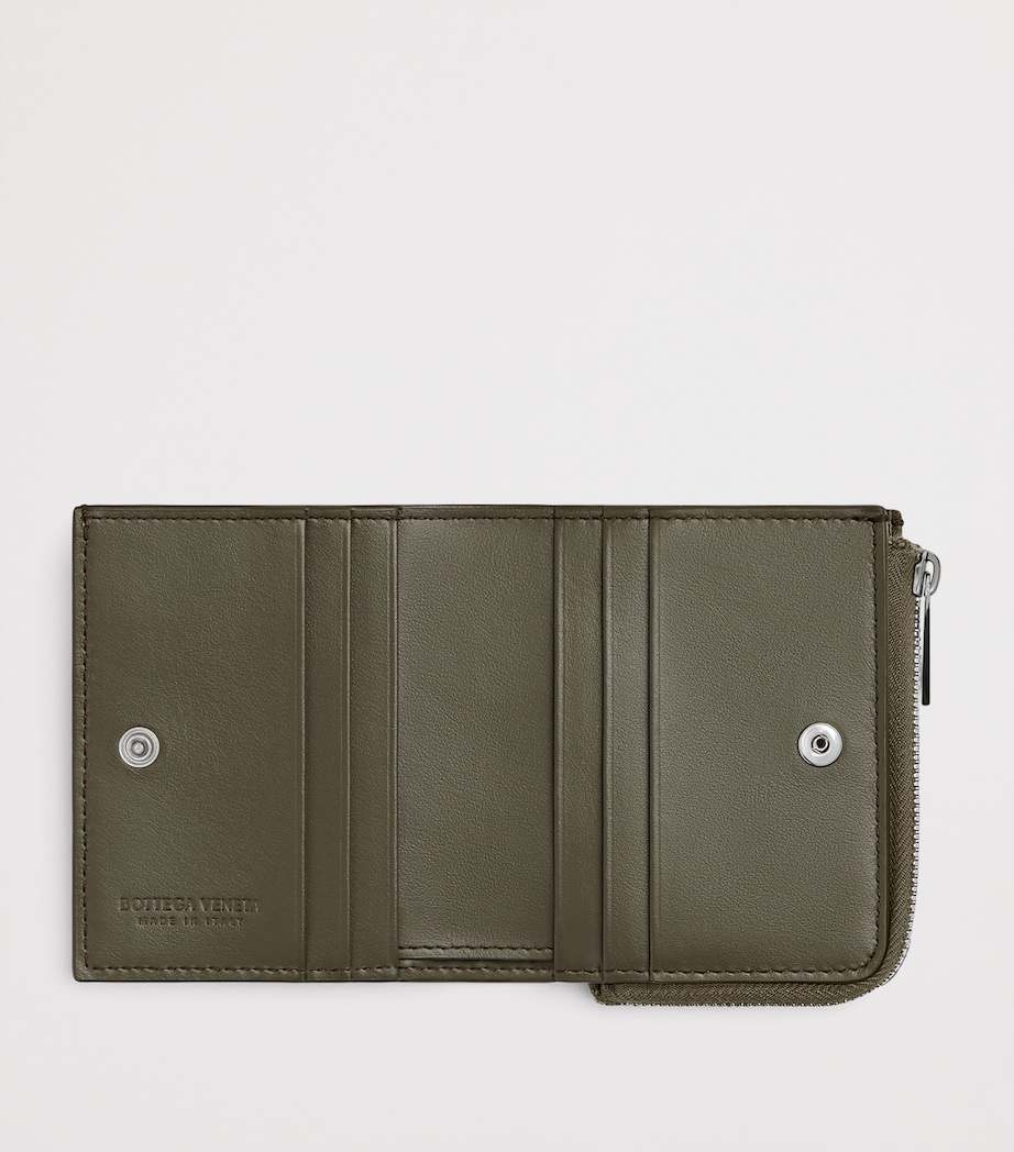 Leather Intrecciato Bifold Wallet 3227 Image 2