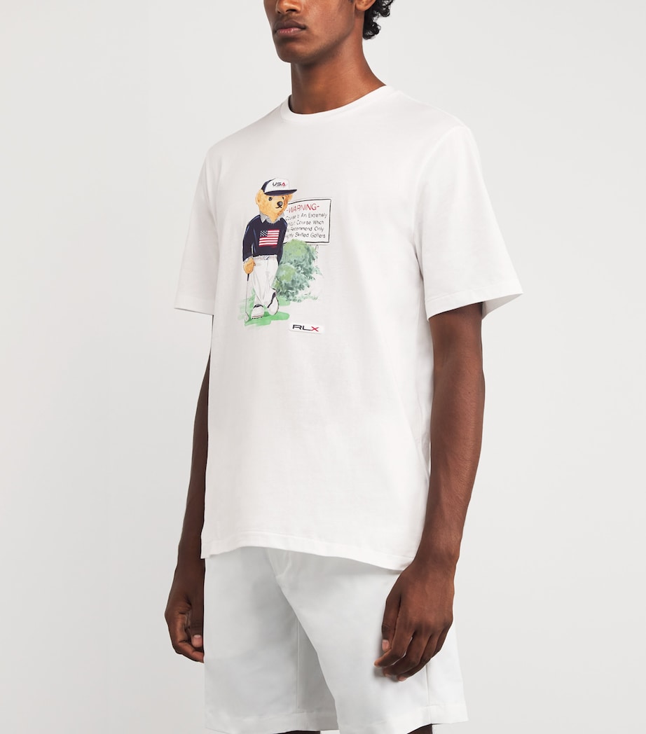 Cotton Ryder Cup Polo Bear T-Shirt CERAMIC WHITE Image 3