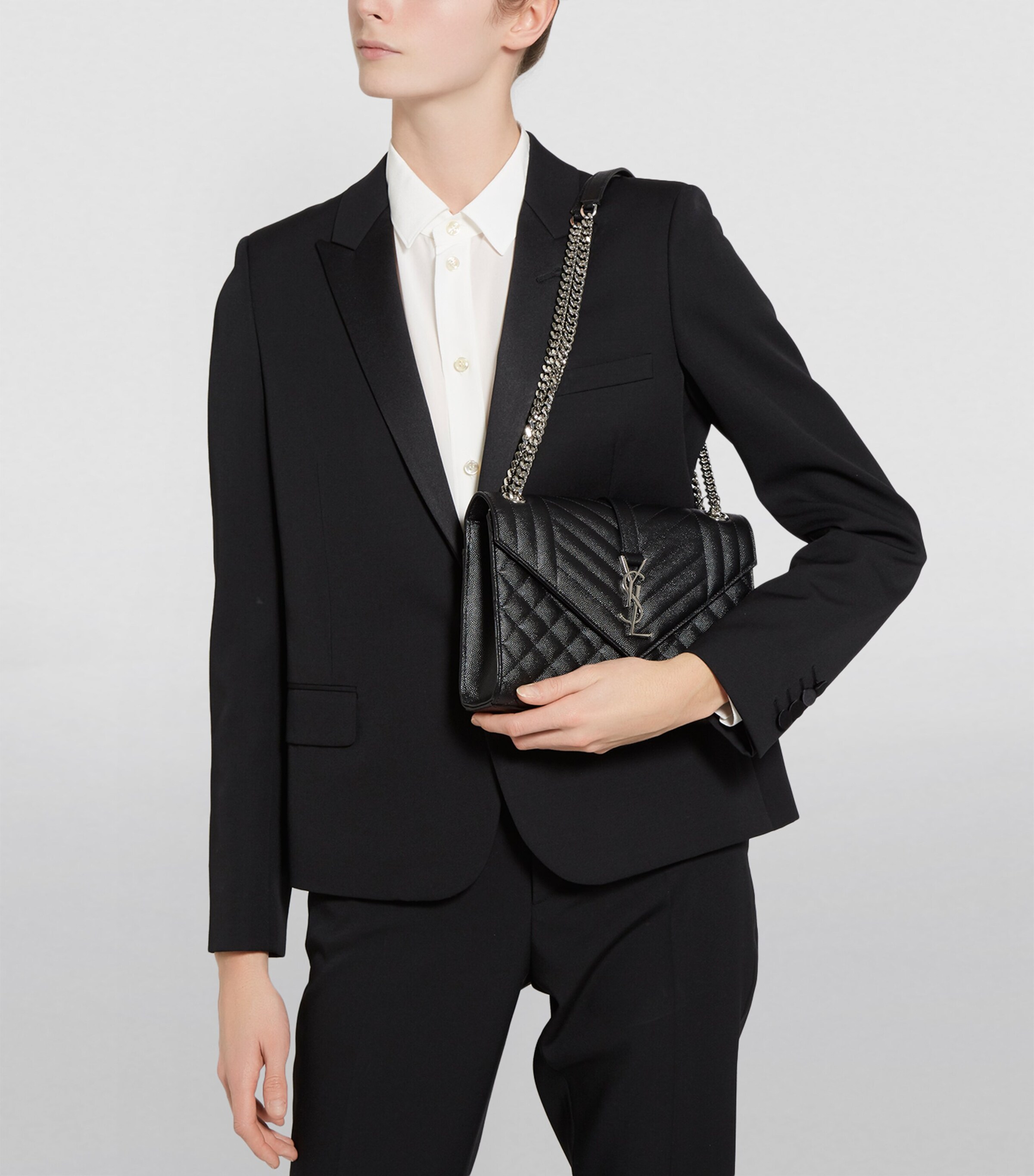 Medium Envelope Matelassé Shoulder Bag 1000 Image 8