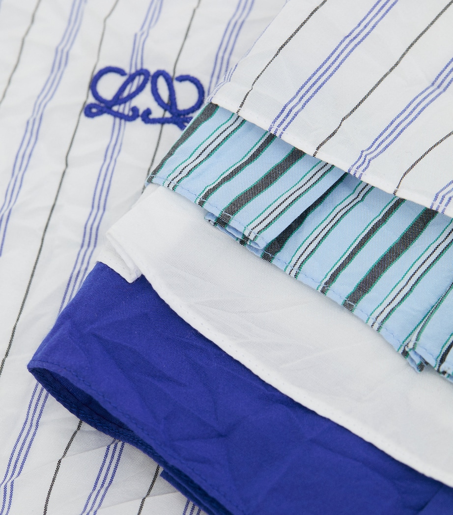 LOEWE Womens Layered Shirt White/multicolor Image 6