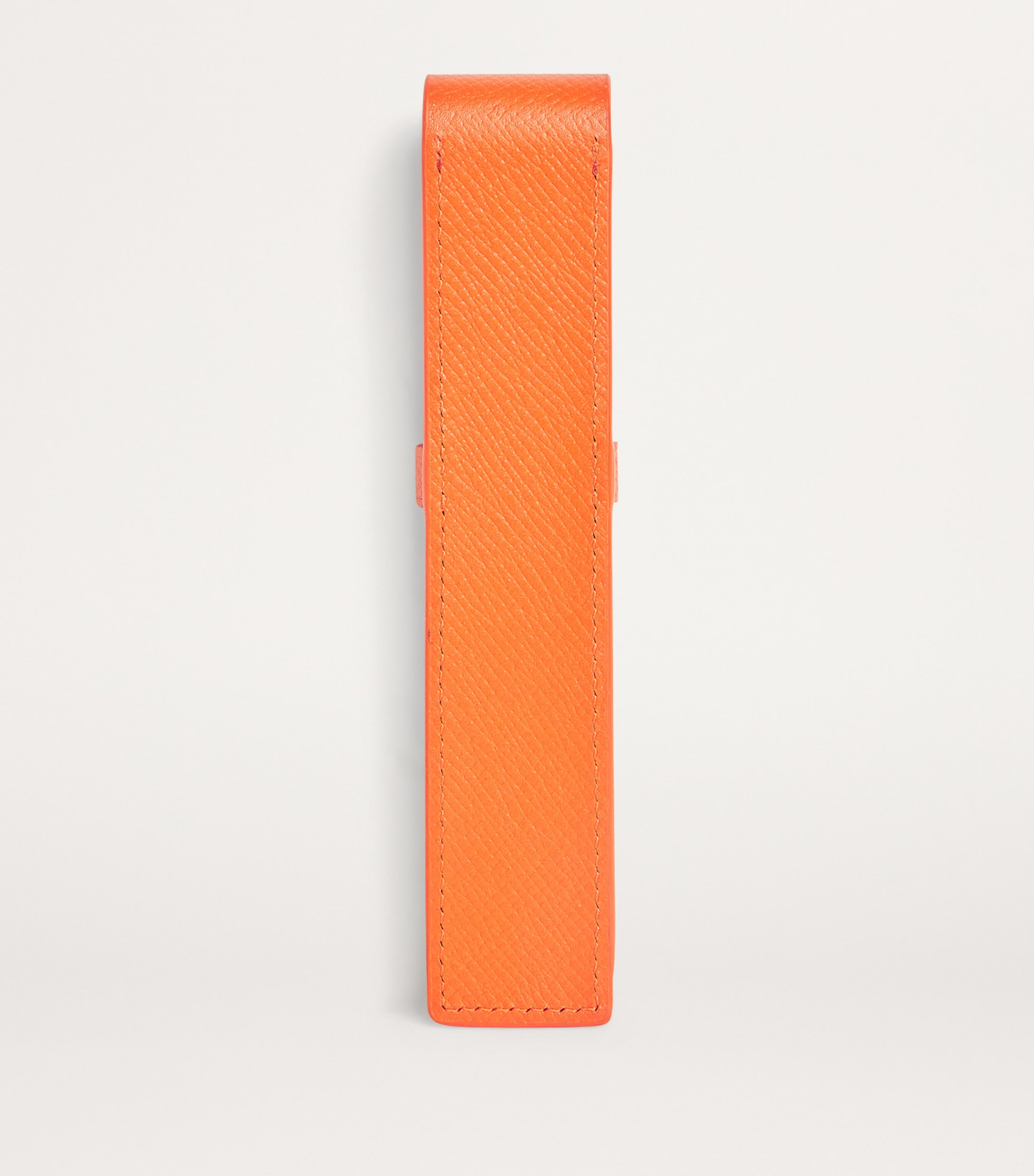 Leather Pen Sleeve ORANGE Image 2
