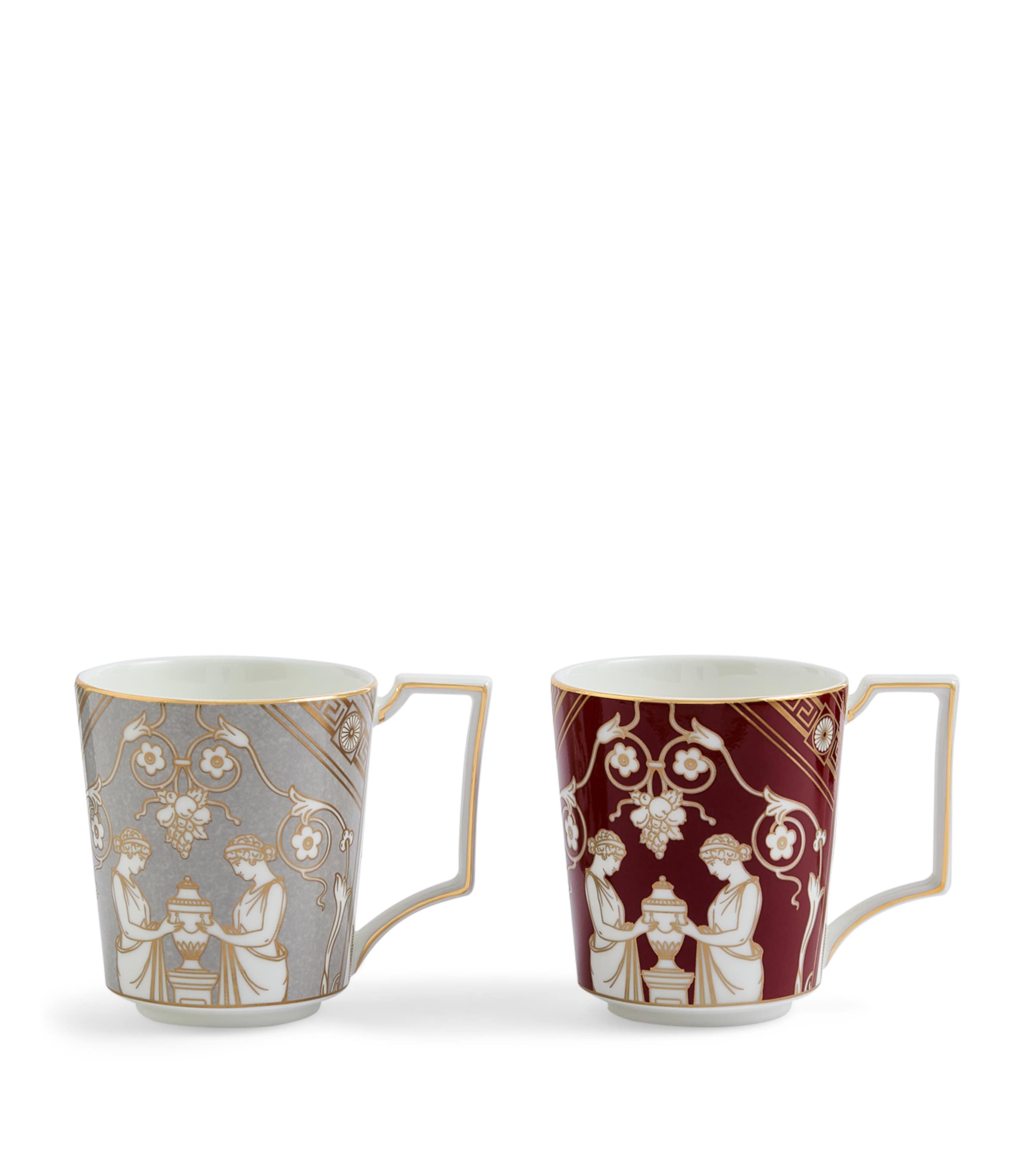 Wedgwood Set Of 2 Valentine's Renaissance Mugs