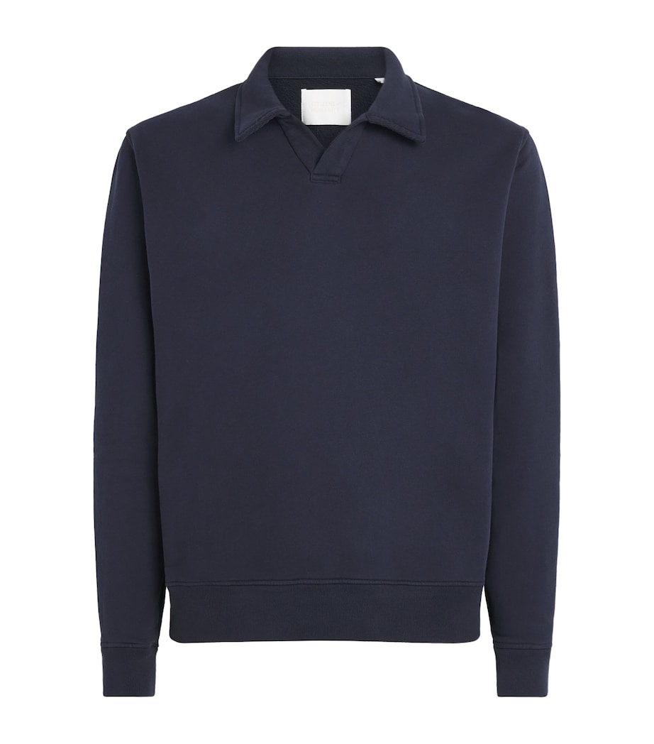 Citizens of Humanity Mens Rugby Pullover Sweatshirt Navy Image 1