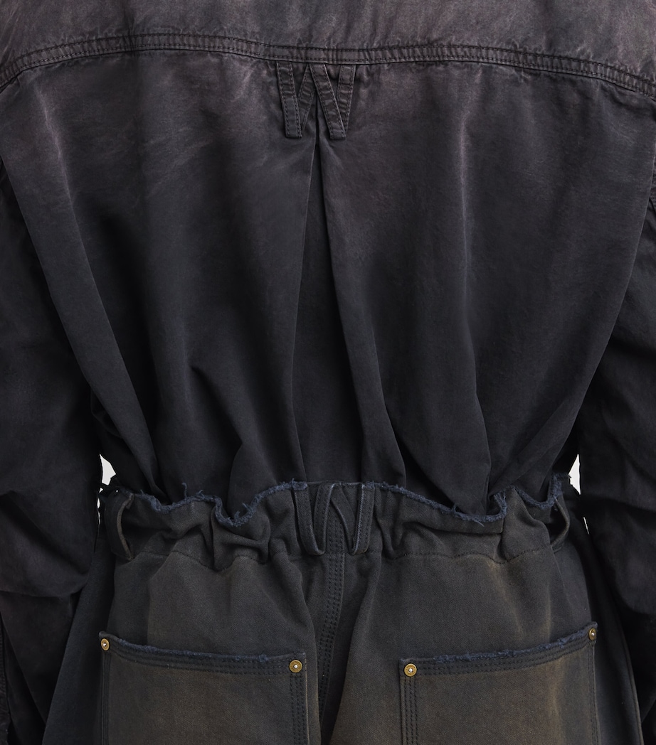 Toluca Wide-Leg Jeans BLACK Image 6