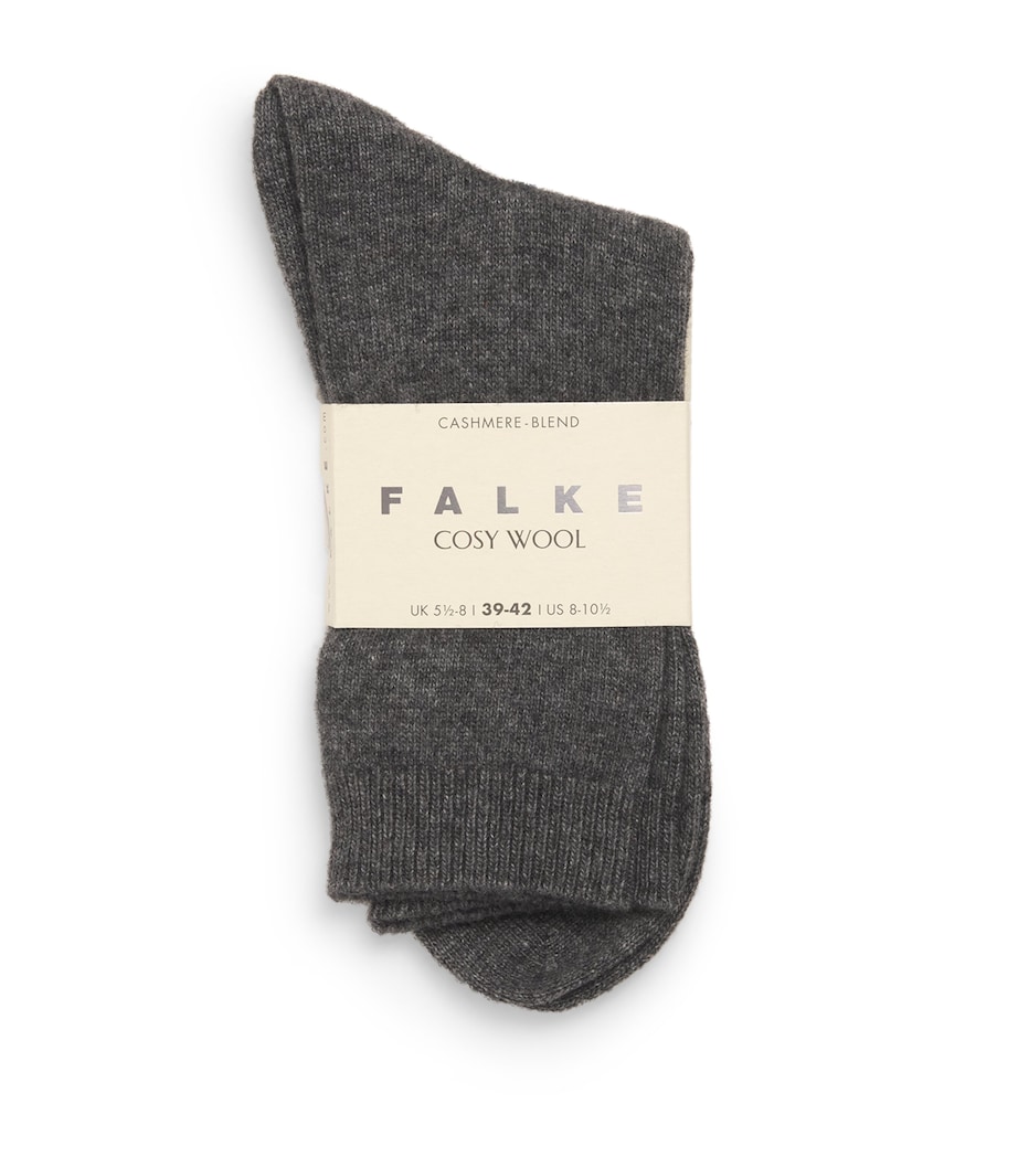 Wool-Blend Cosy Socks 3390 LIGHT GREY Image 1
