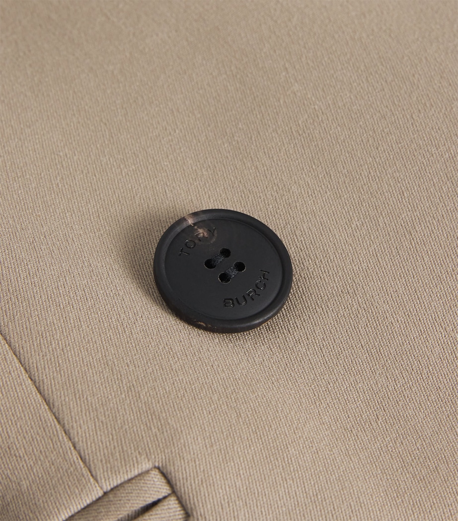 Wool-Blend Blazer TAUPE GRAY 026 Image 5