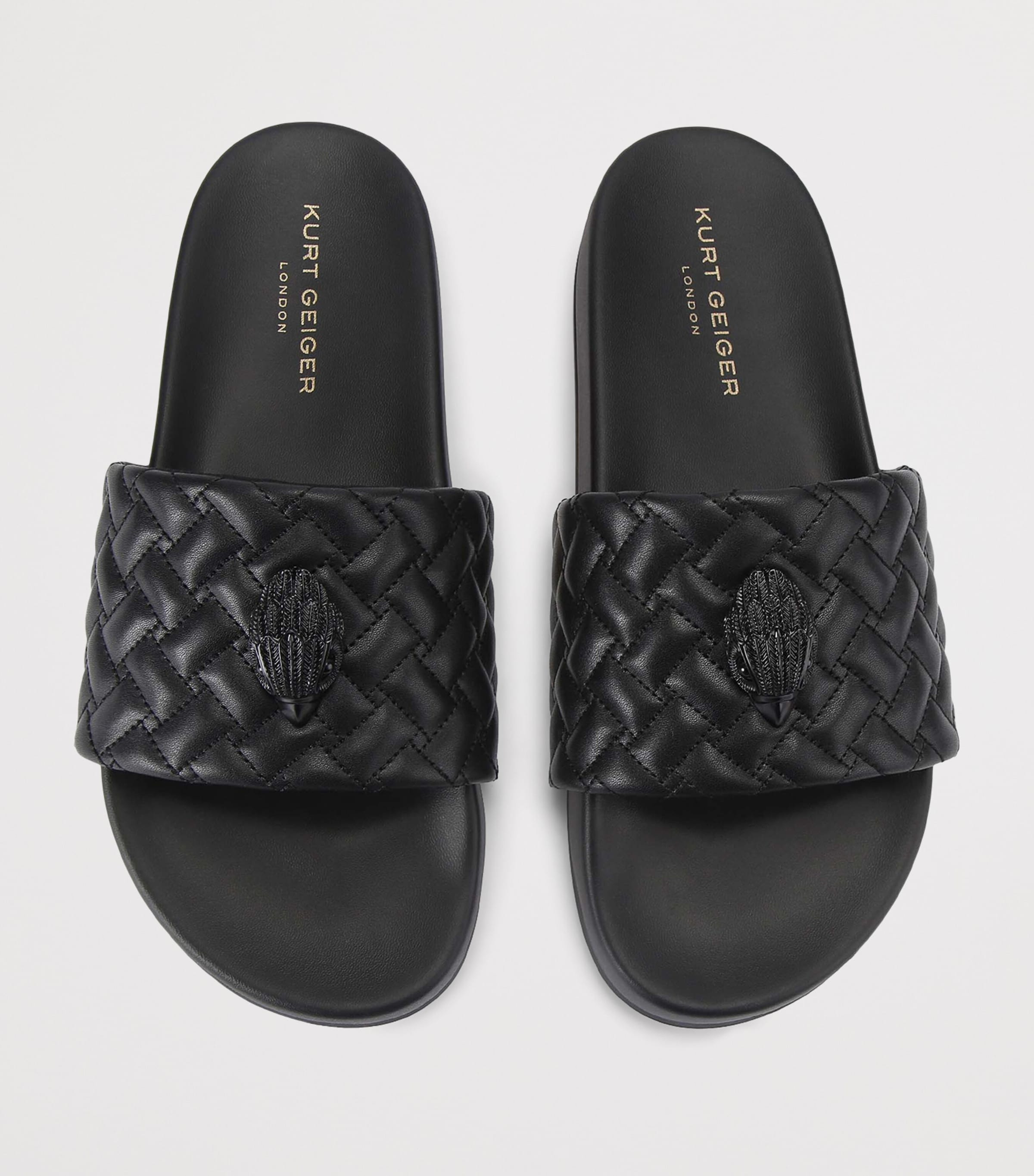 Kurt Geiger London Meena Eagle Slides Black Image 4