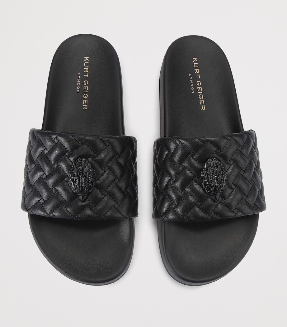 Kurt Geiger London Meena Eagle Slides Black Image 4