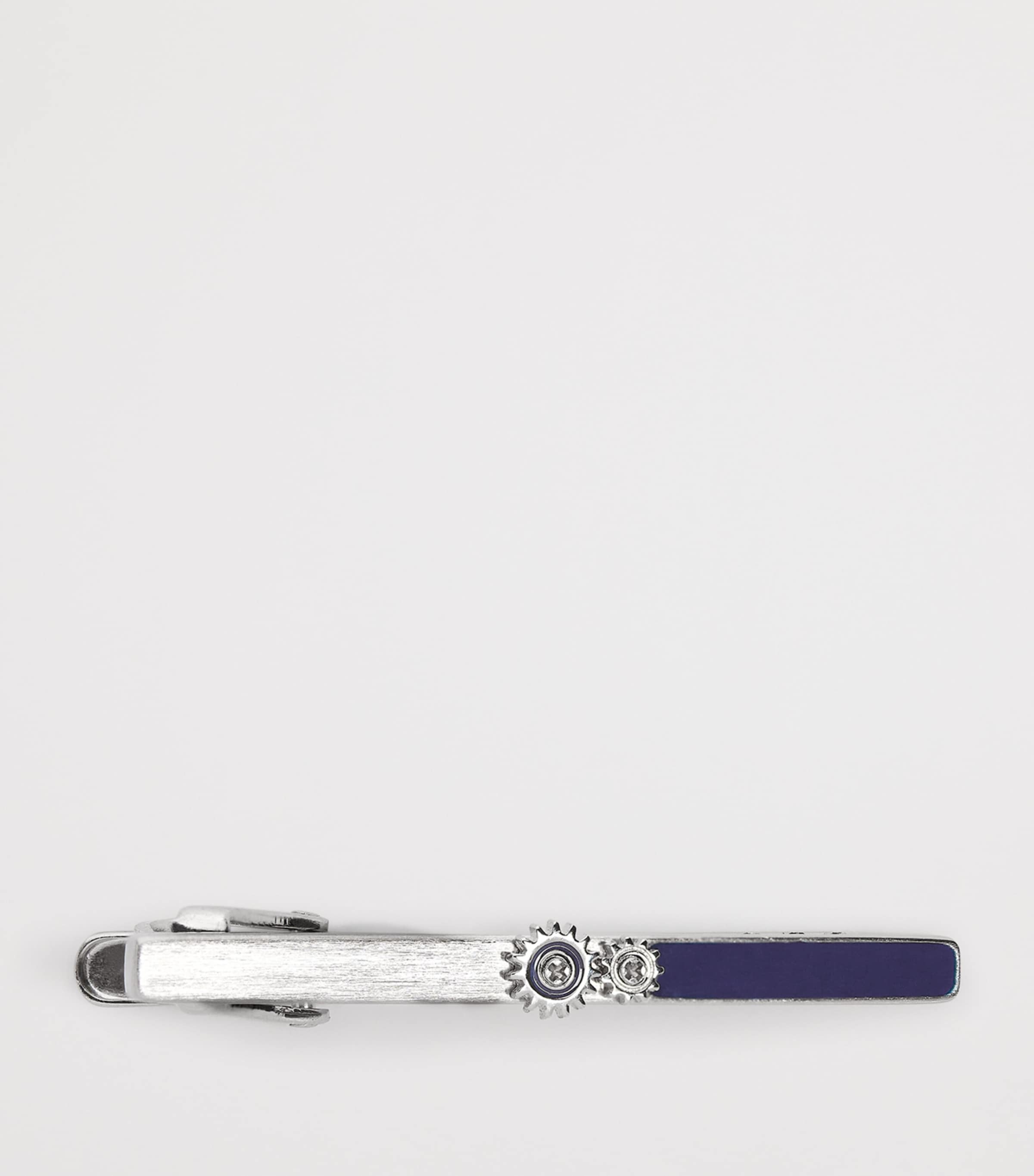 Gears Tie Clip NAVY Image 3