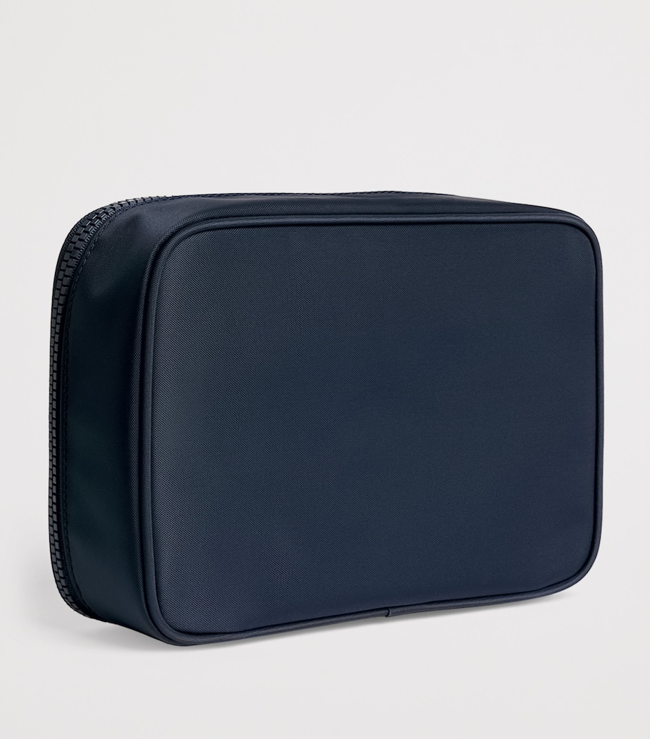 Harrods Clear Cosmetic Bag Navy Image 2
