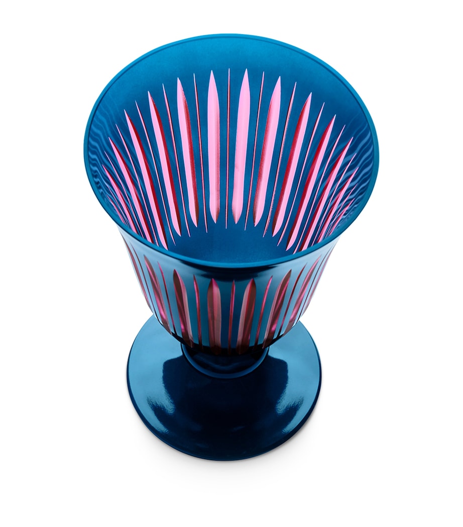 L'Objet Prism Wine Glasses (Set of 4) Blue Image 2