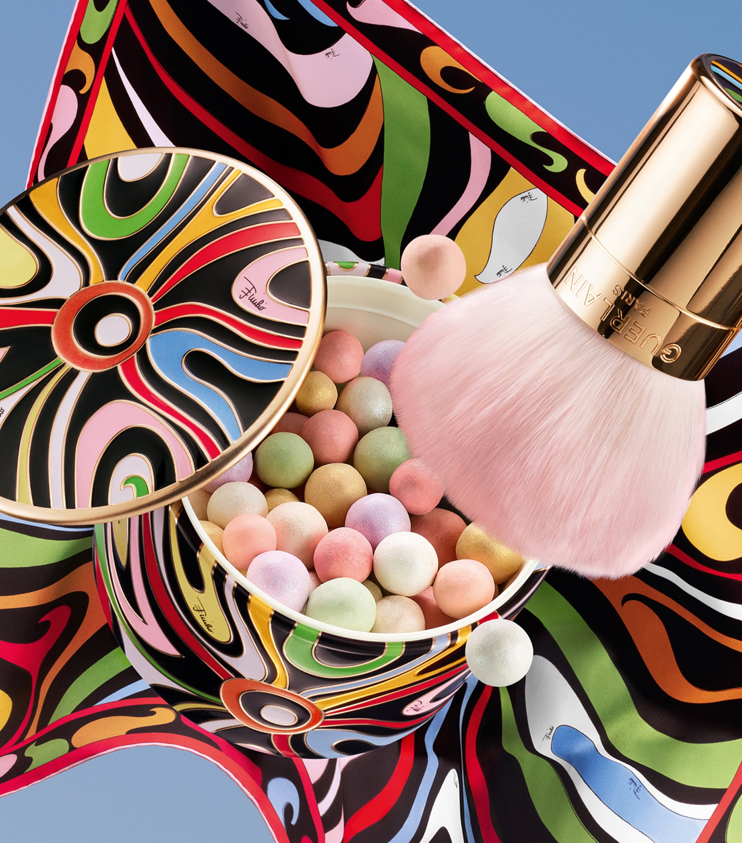 Guerlain x Pucci Marmo Météorites Pearls of Powder | Harrods US