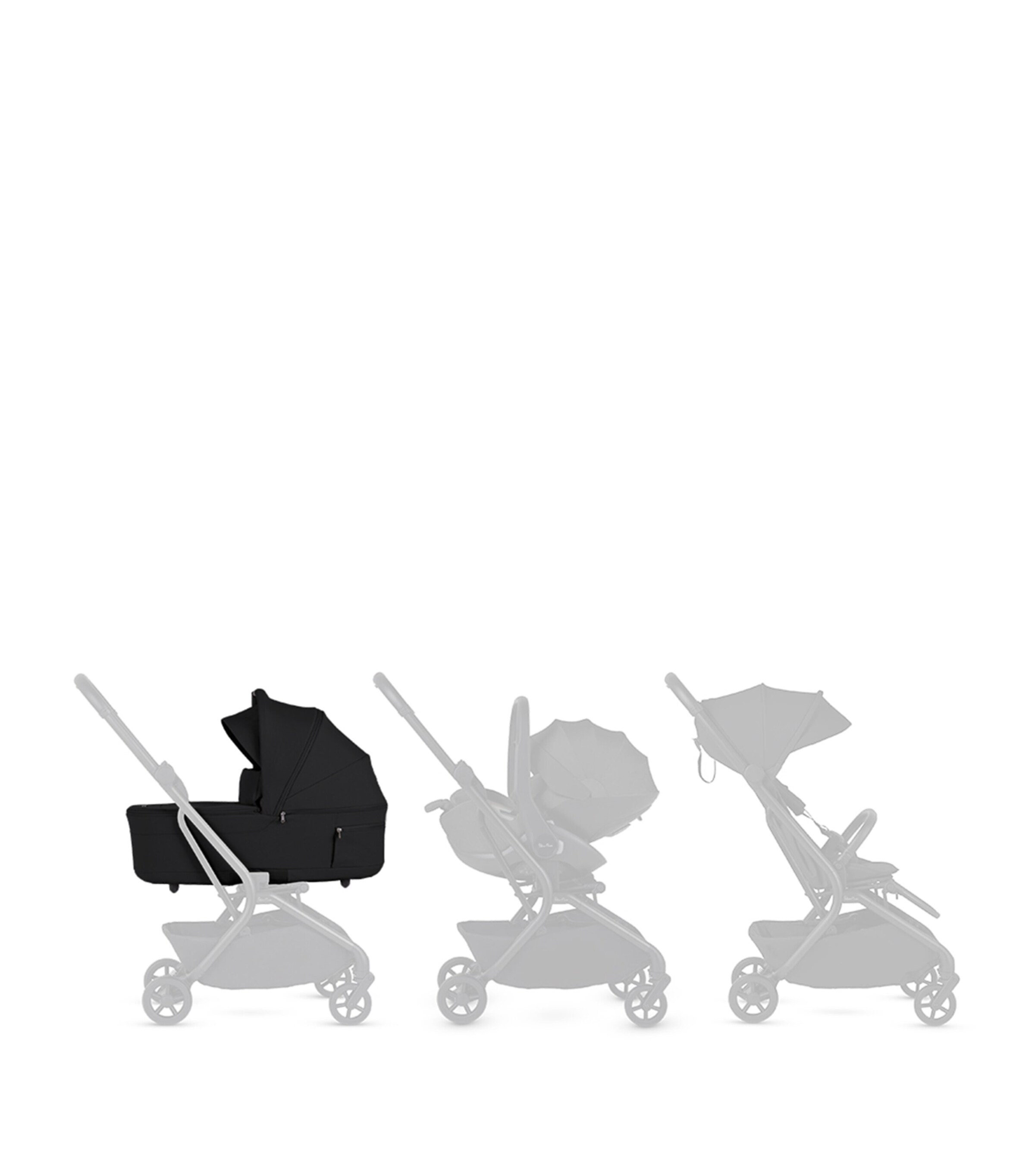 Silver Cross Nia Carrycot Onyx Image 8