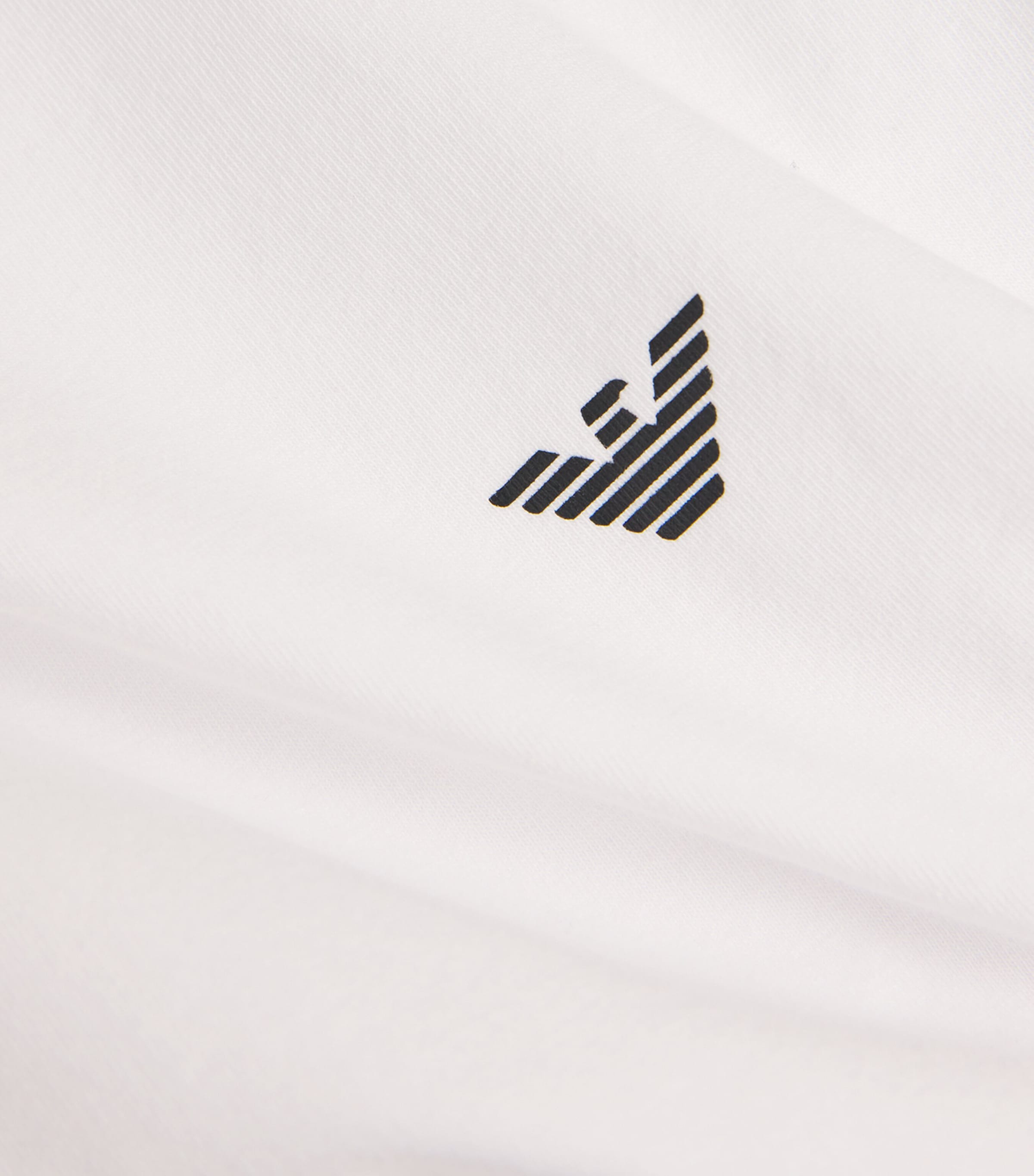 Stretch-Cotton Eagle Logo Crew-Neck T-Shirt U0002 WHITE Image 5