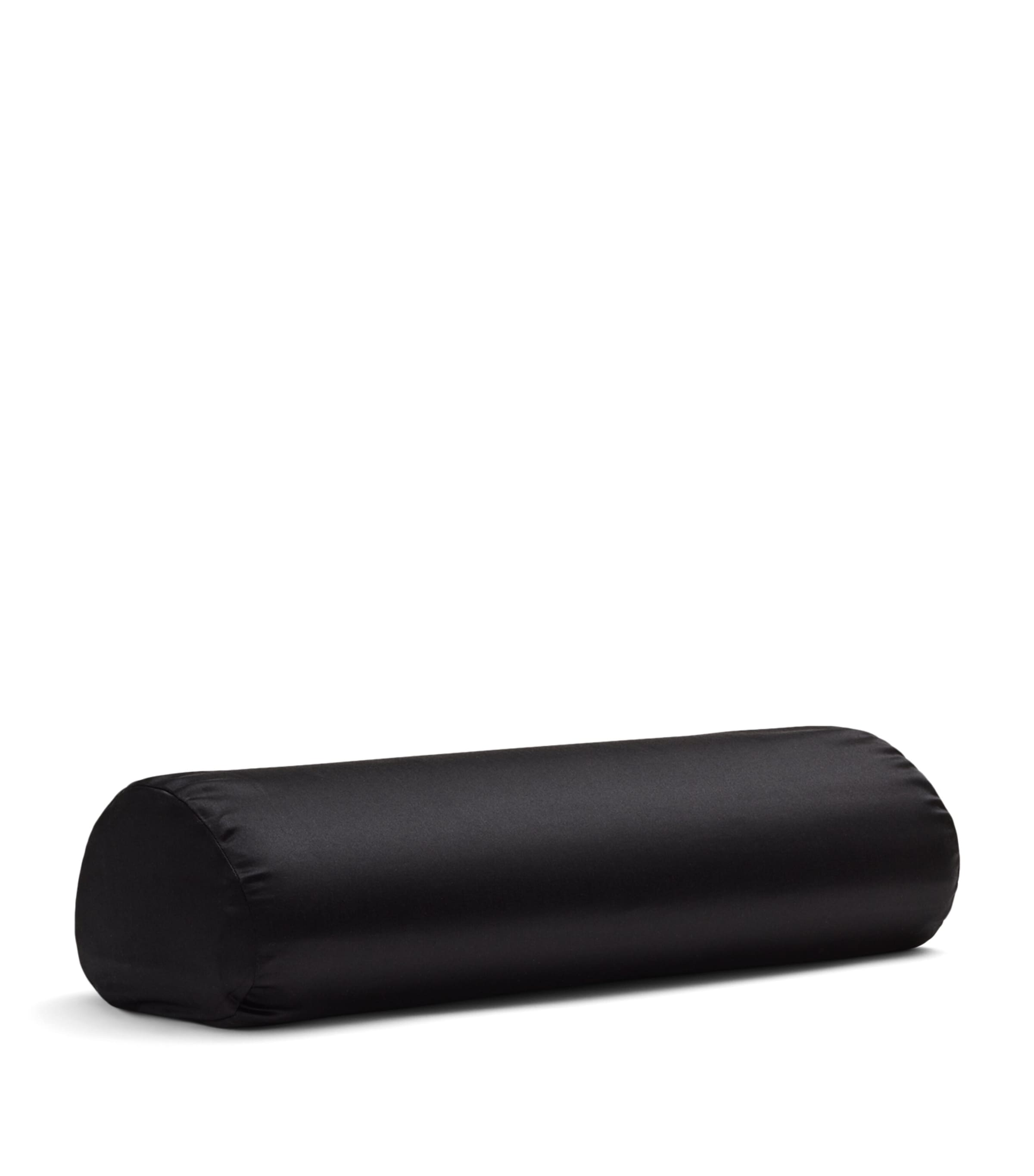 Boost Pillow with Silk Pillowcase (20cm x 47cm) BLACK Image 3
