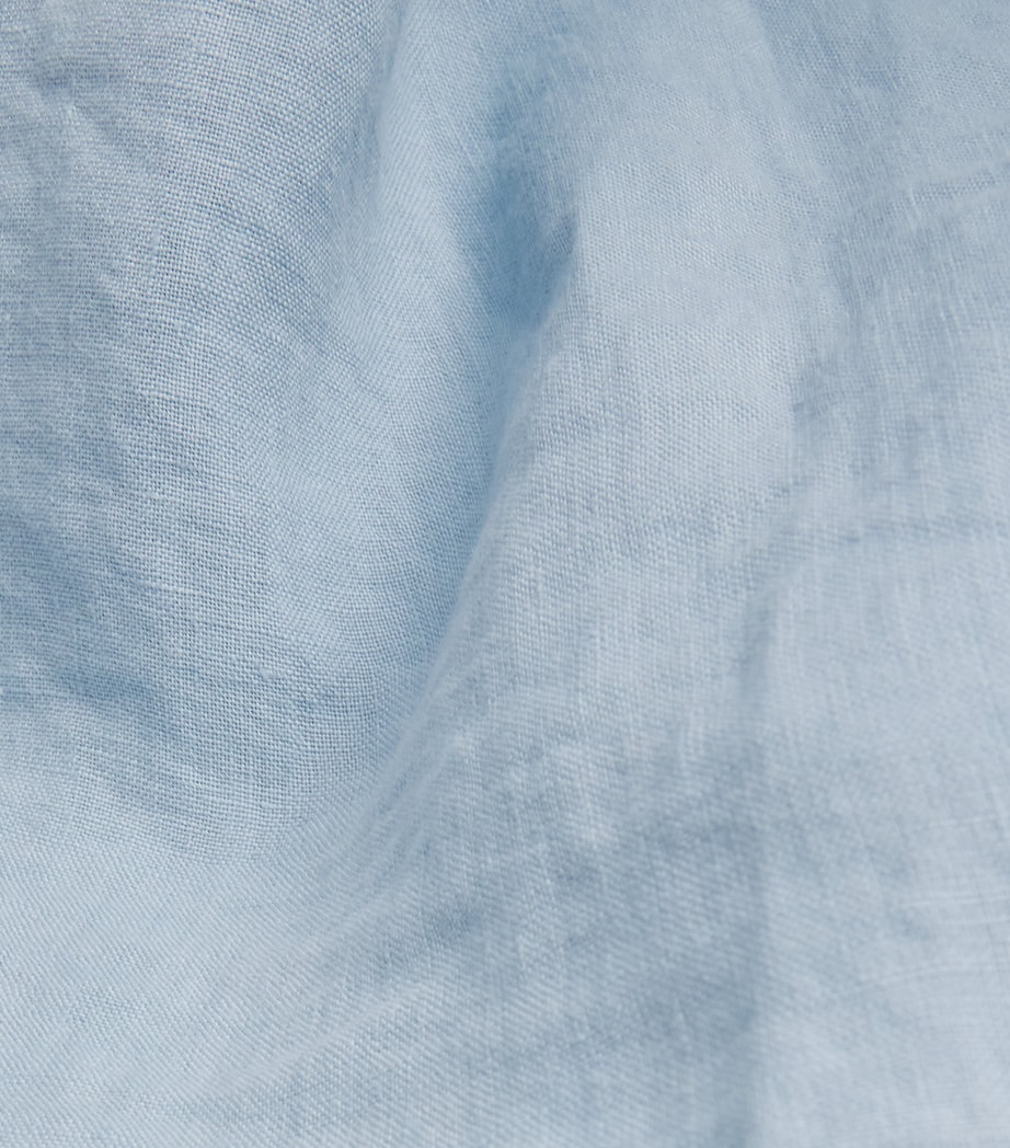 Linen Relaxed Shirt WLIGHT BLUE Image 5