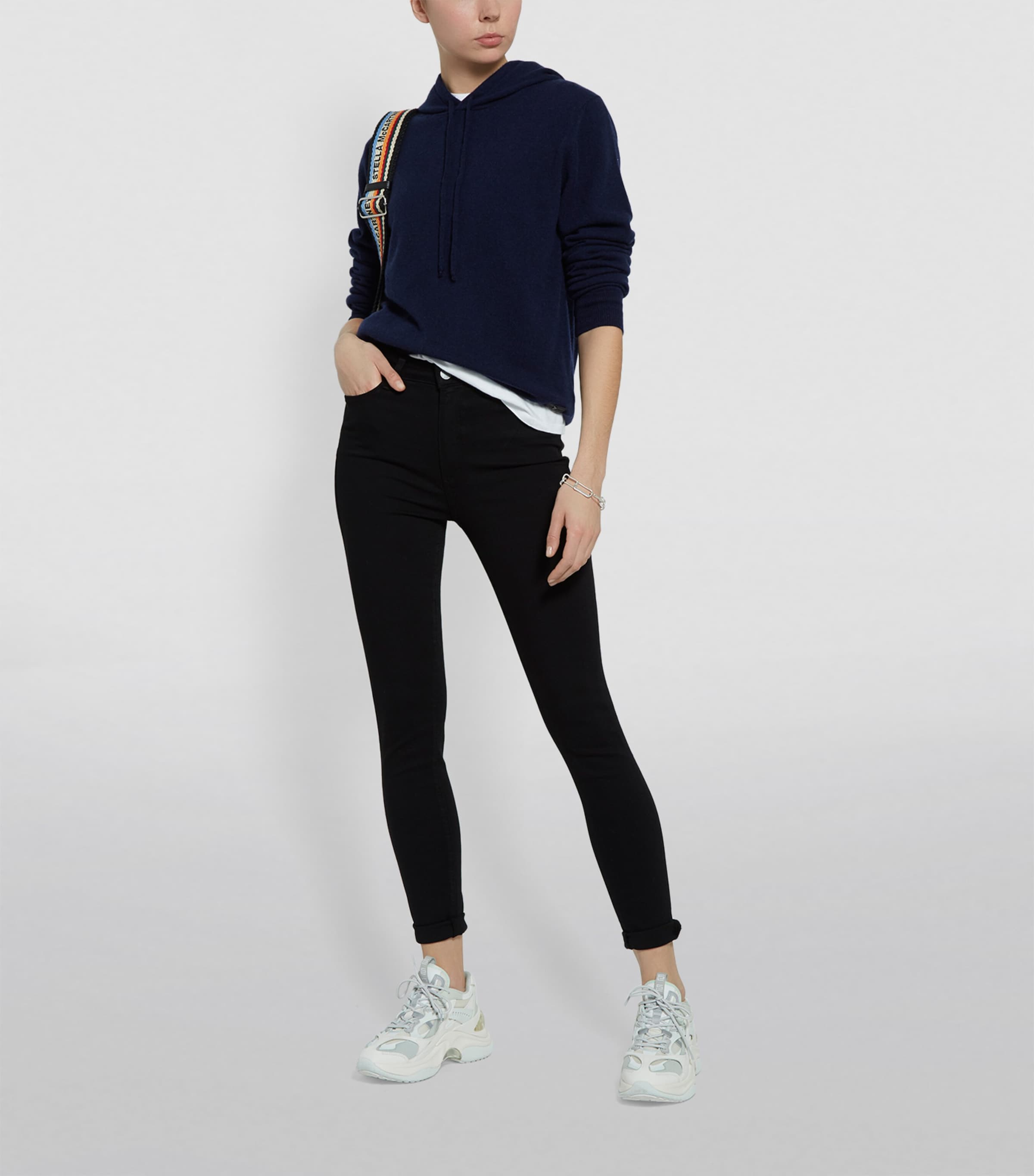 Margot High-Rise Ultra Skinny Jeans BLACK SHADOW Image 2