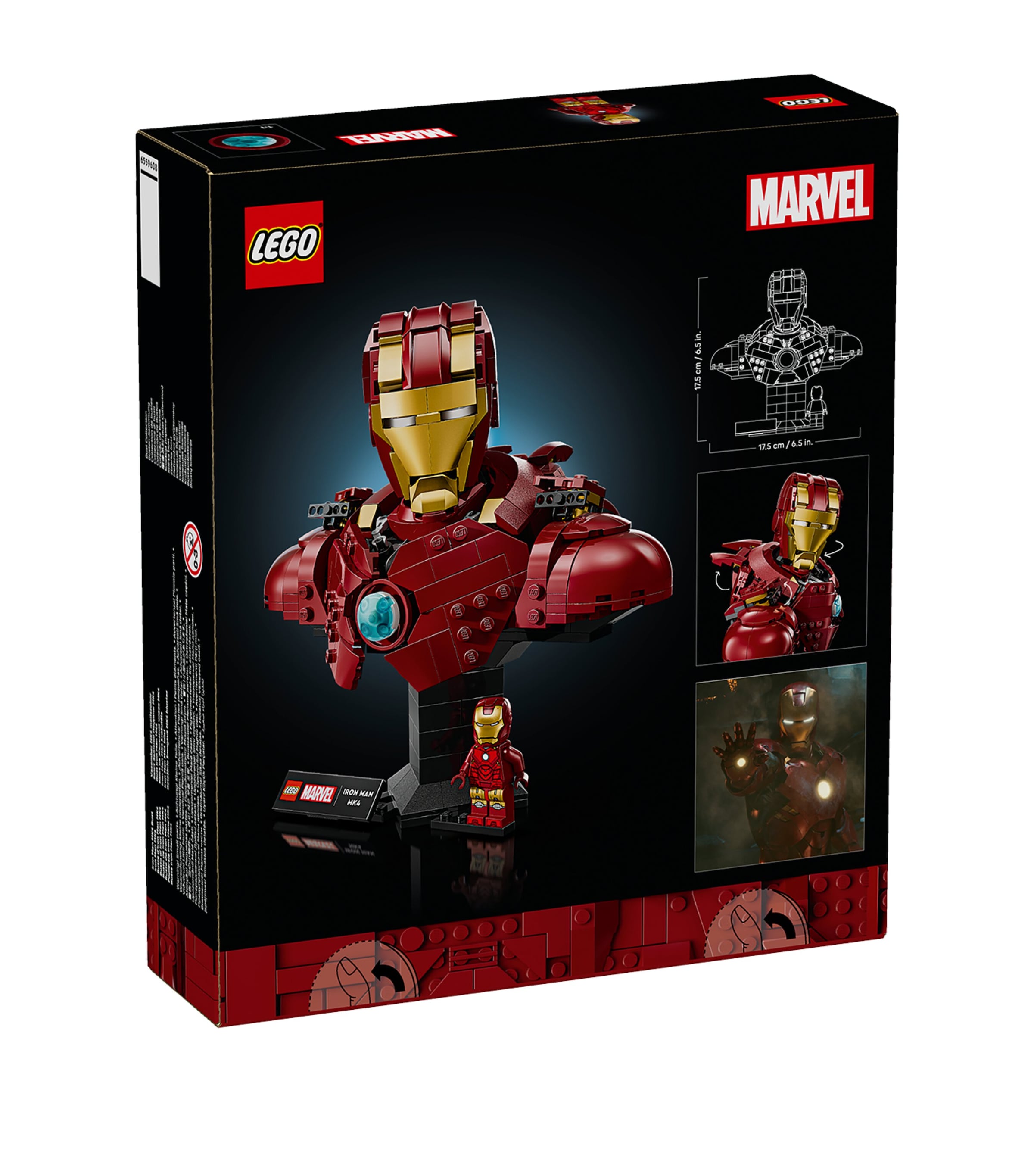 Lego Marvel Iron Man MK4 Bust 76327 | Toys | Action Figures | Building & Construction Toys | Designers | Lego Lego Marvel Iron Man MK4 Bust 76327 | Toys | Action Figures | Building & Construction Toys | Designers | Lego