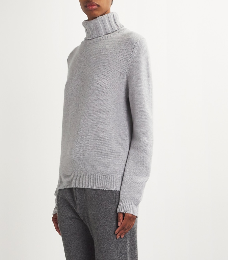 Cashmere Rollneck Sweater COYOTE Image 3