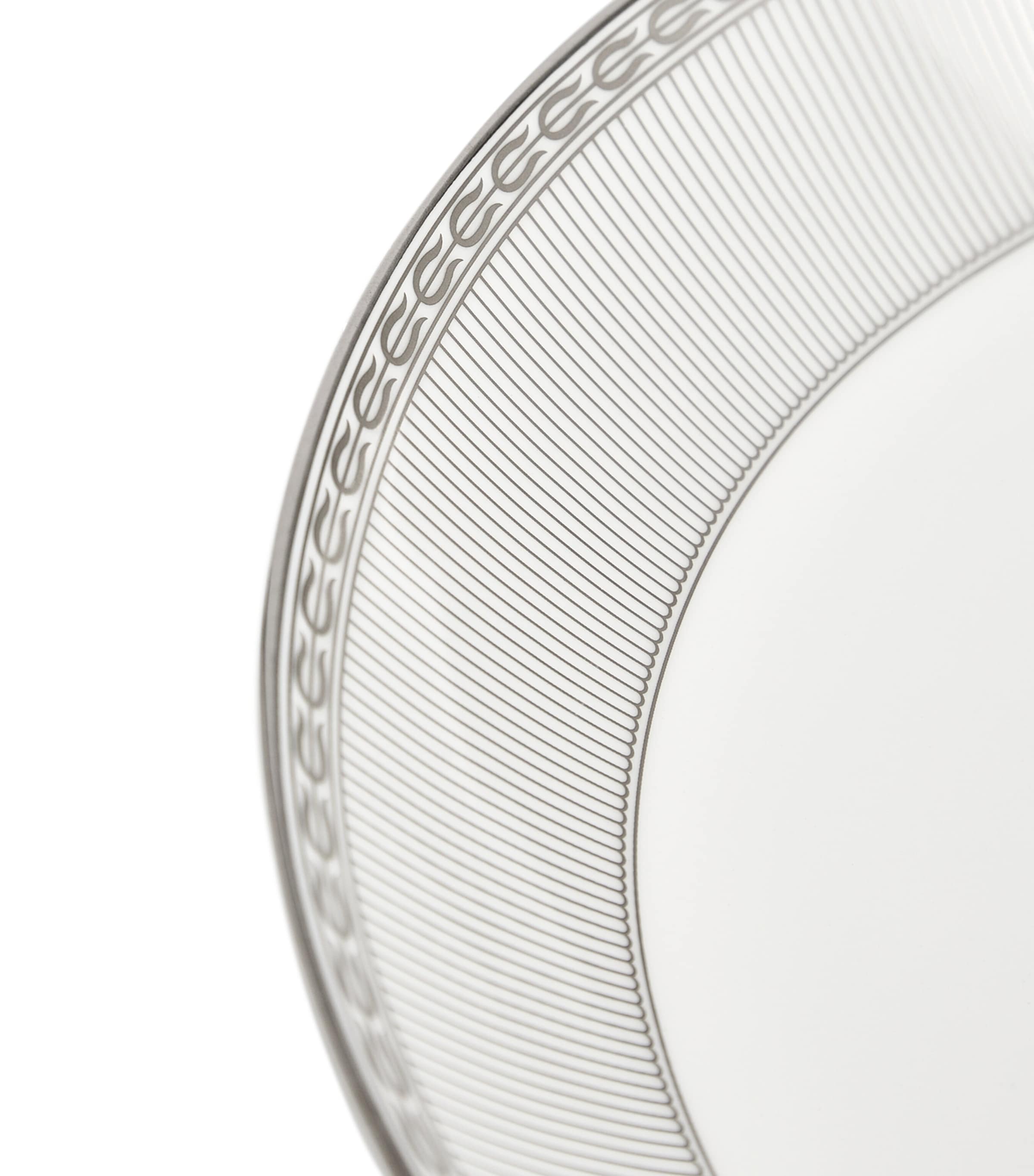 Silver Tonquin Deep Plate (22cm) SILVER Image 4