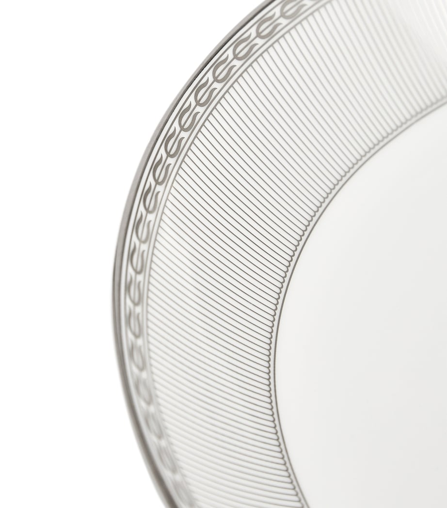 Silver Tonquin Deep Plate (22cm) SILVER Image 4