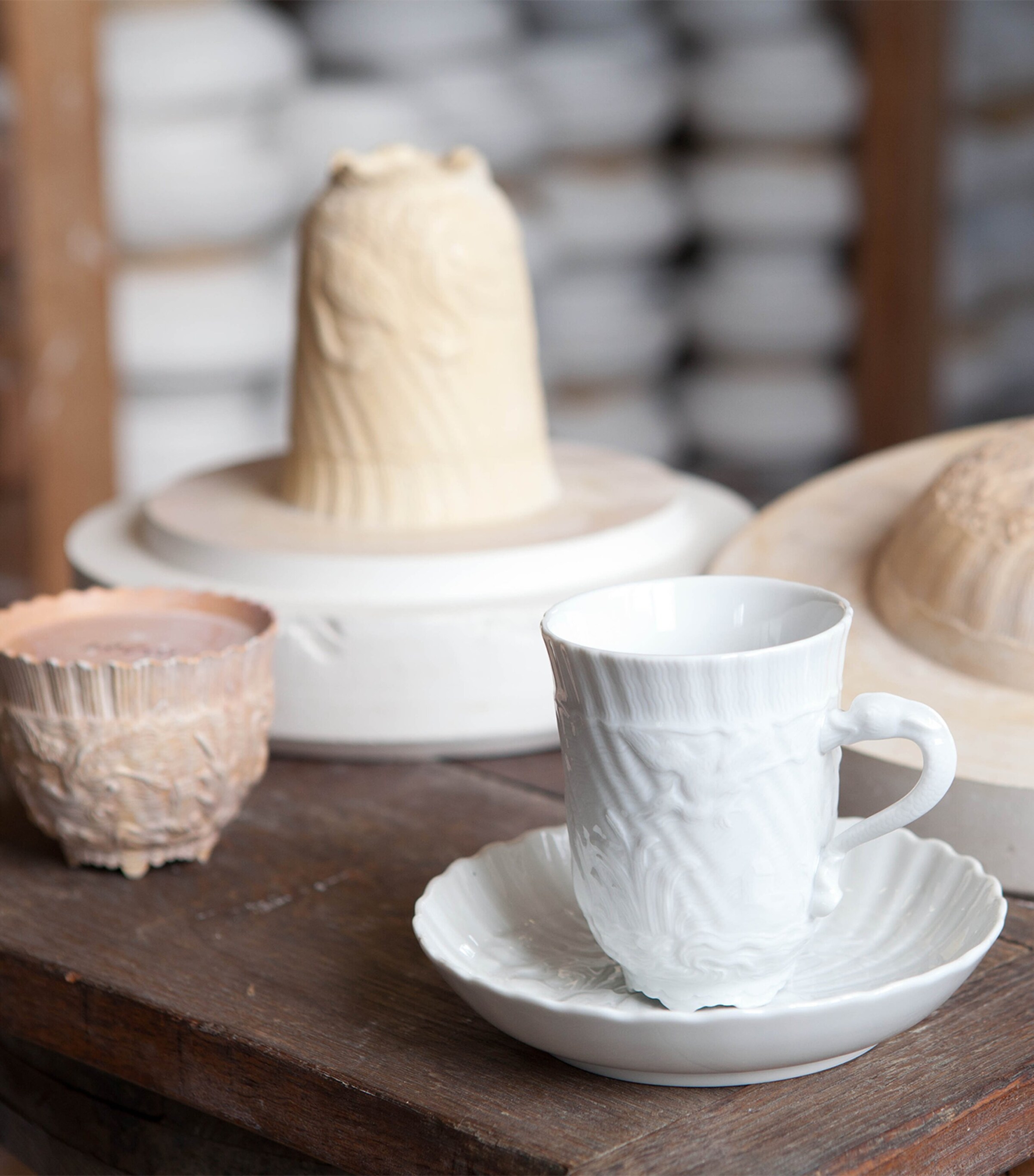 Meissen Swan Service Cappuccino Cup and Saucer | Harrods US