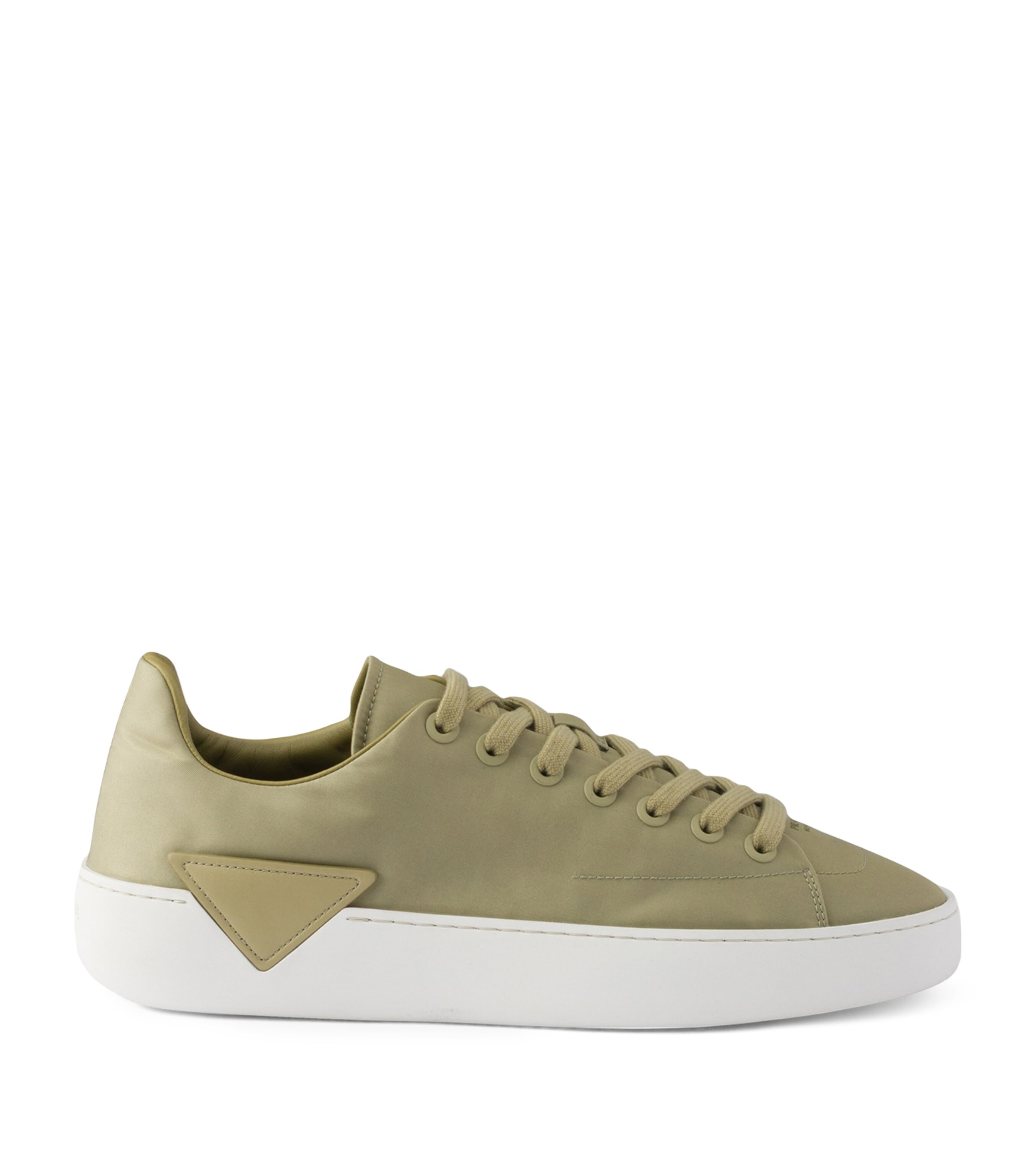 Prada Re-Nylon Court Sneakers Green Image 1