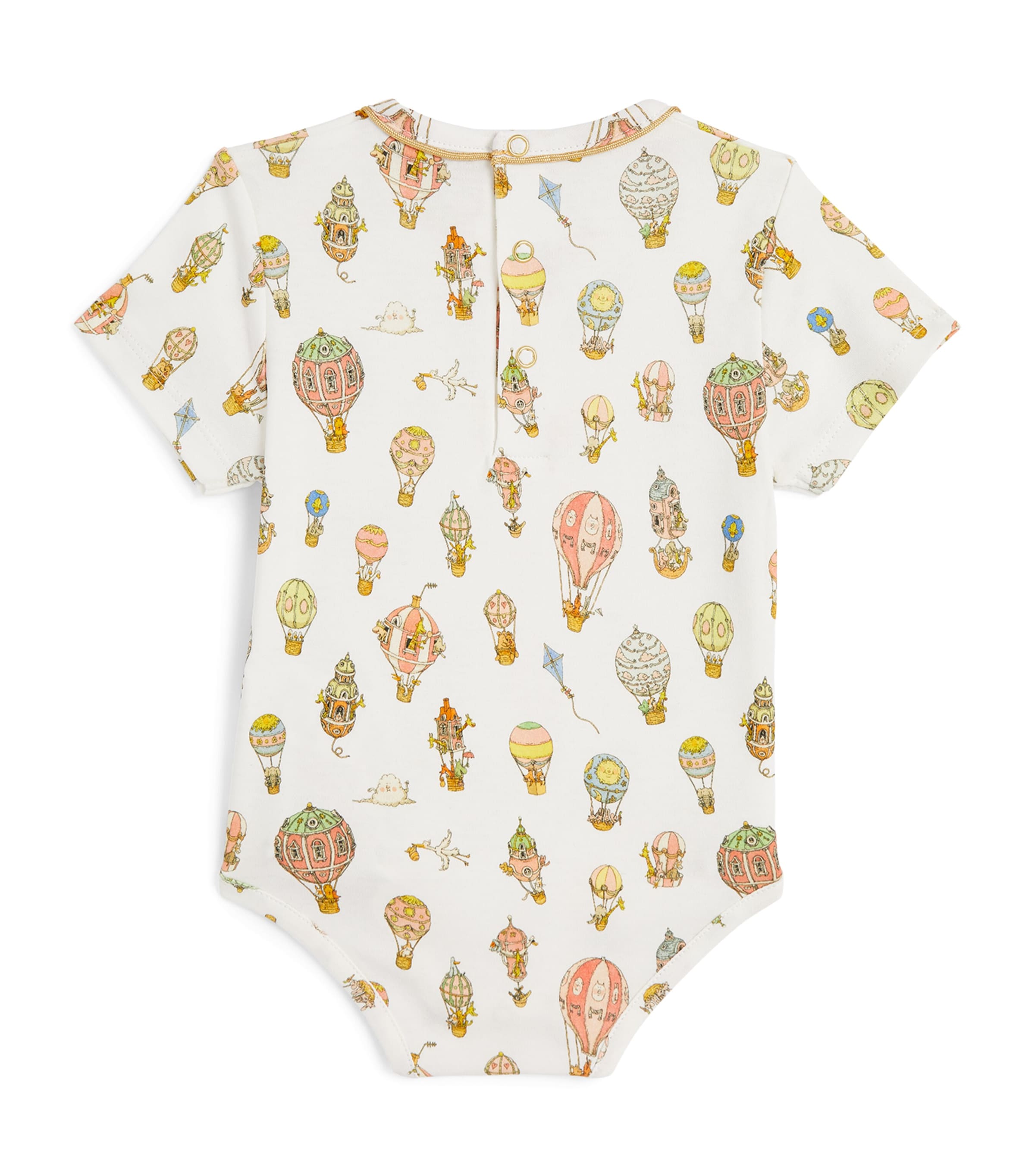 Hot Air Balloon Print Bodysuit (3-6 Months) BALLOONS Image 3