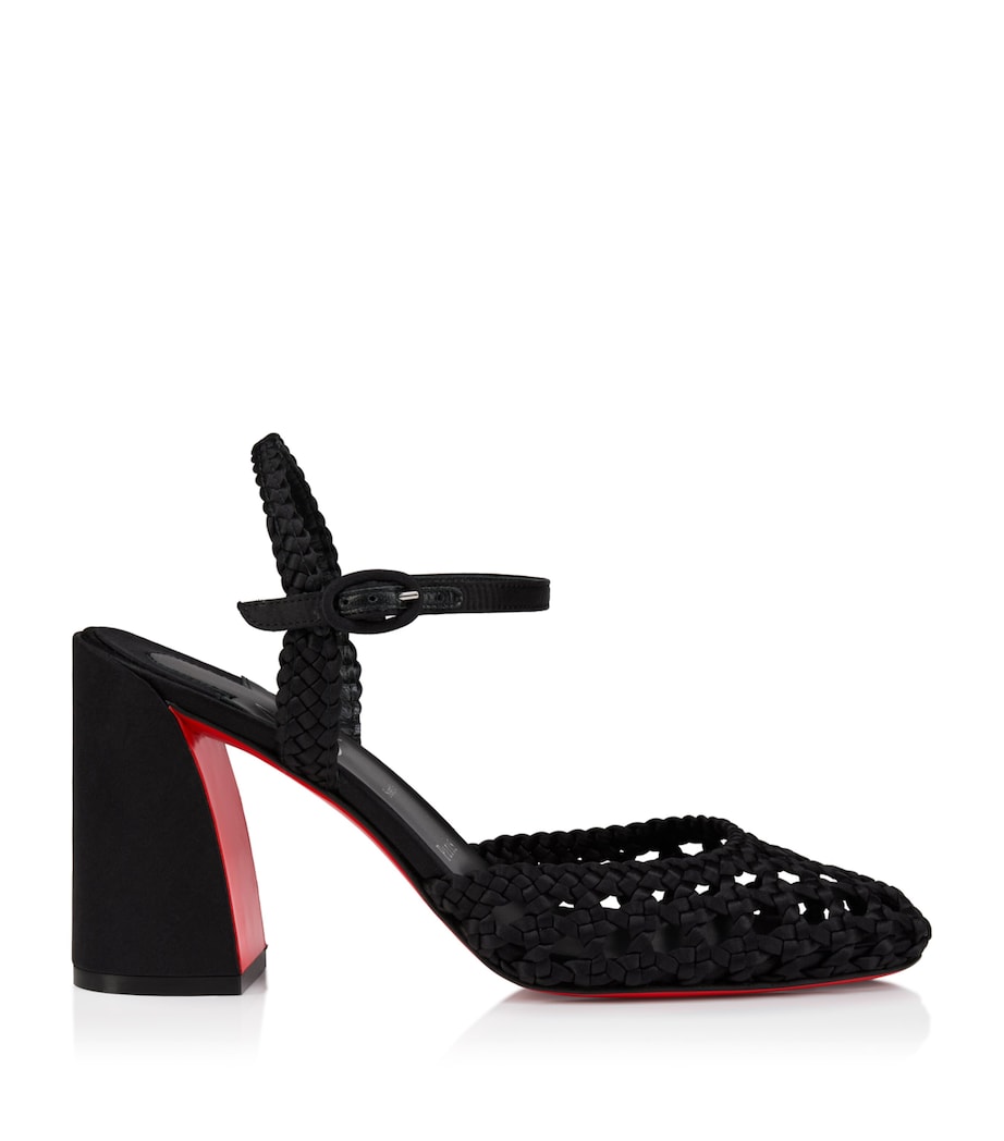 Christian Louboutin Jane Pump Nandina Silk Woven Pump 85 Image 1