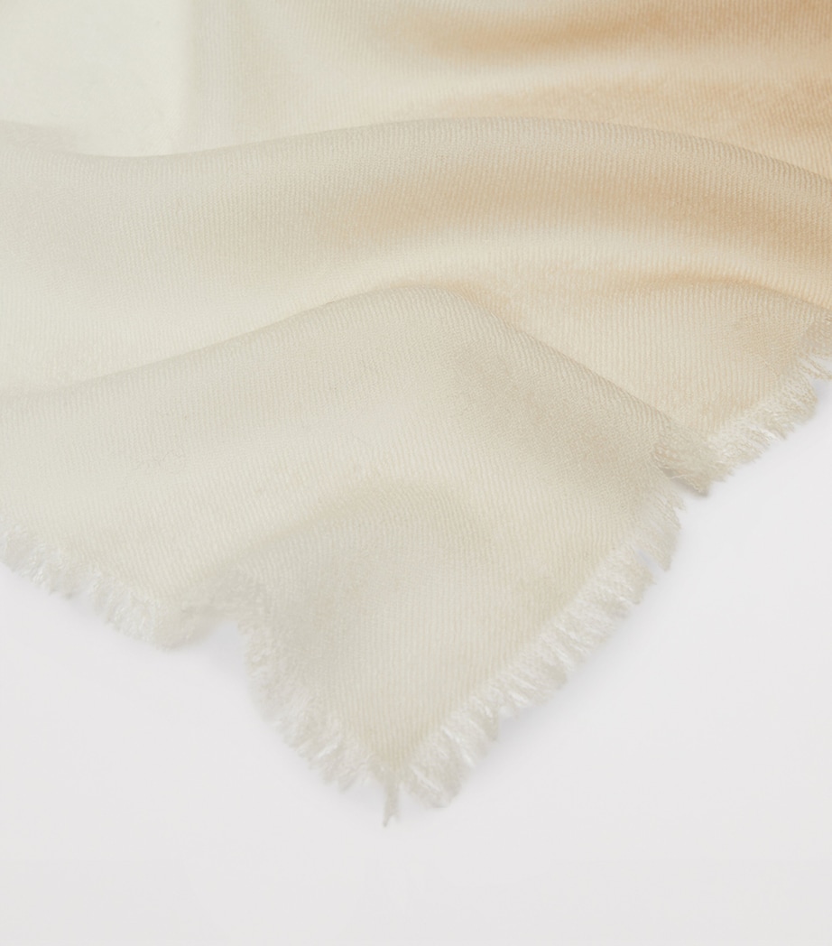Wool Gradient Scarf CAMEL Image 3