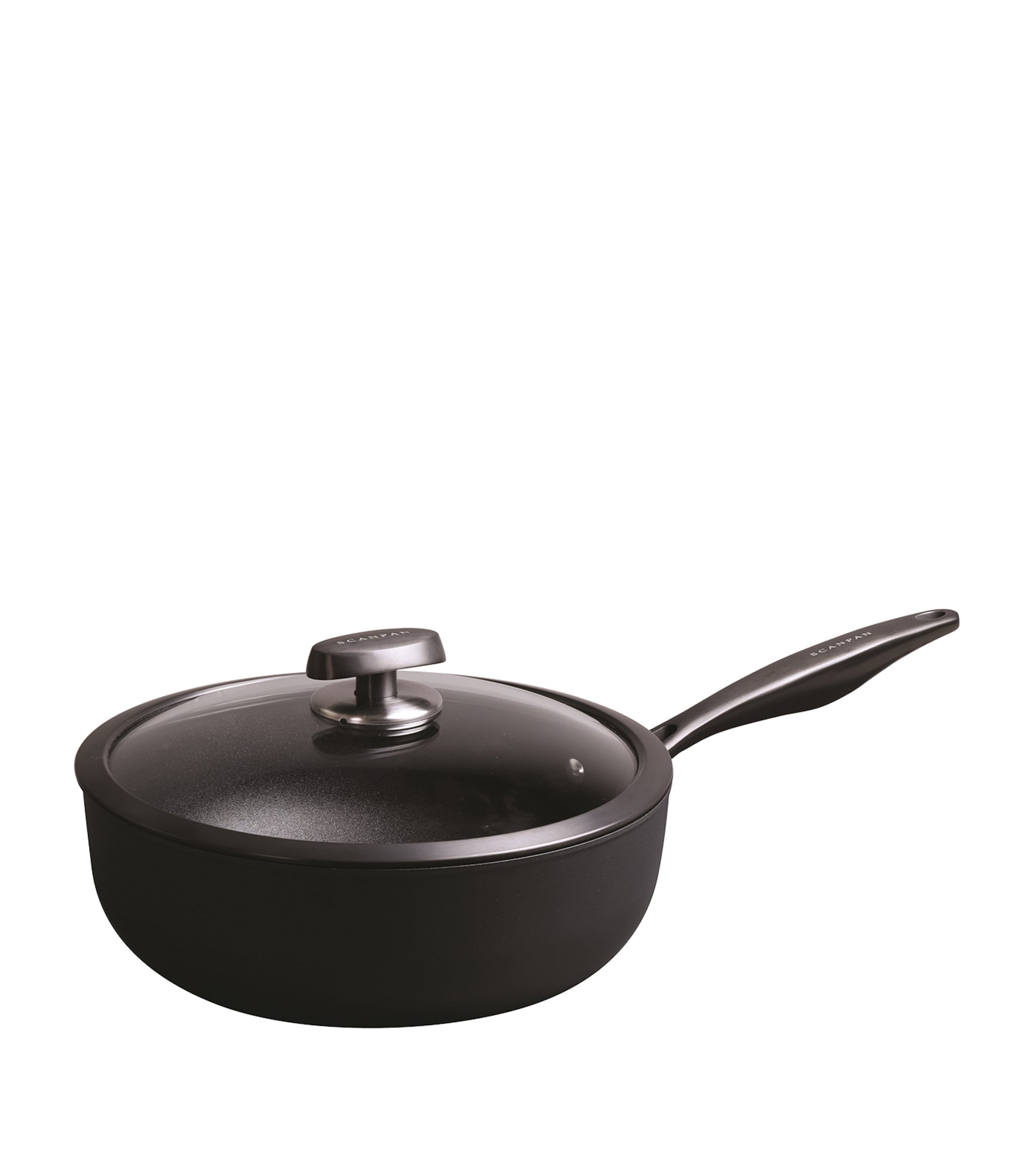 Scanpan Pro Sb+ Deep Sauté Pan With Lid In Black