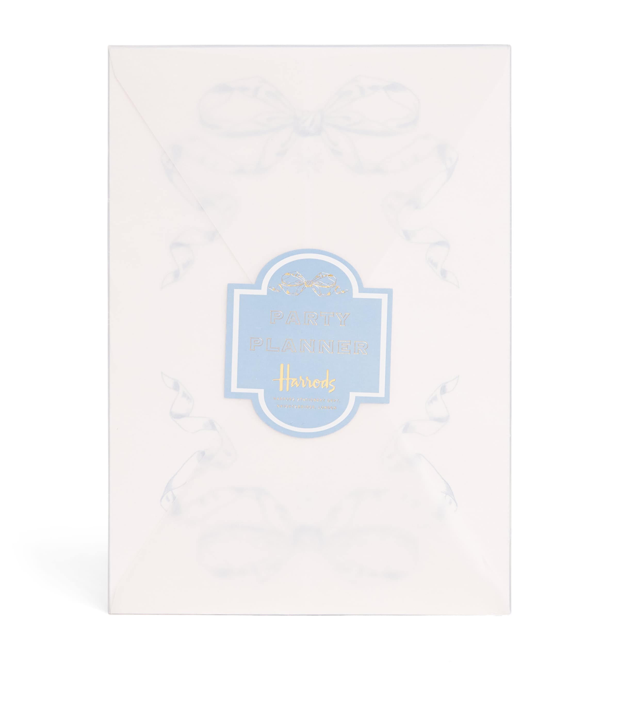 Harrods A5 Party Planner Notebook Image 1